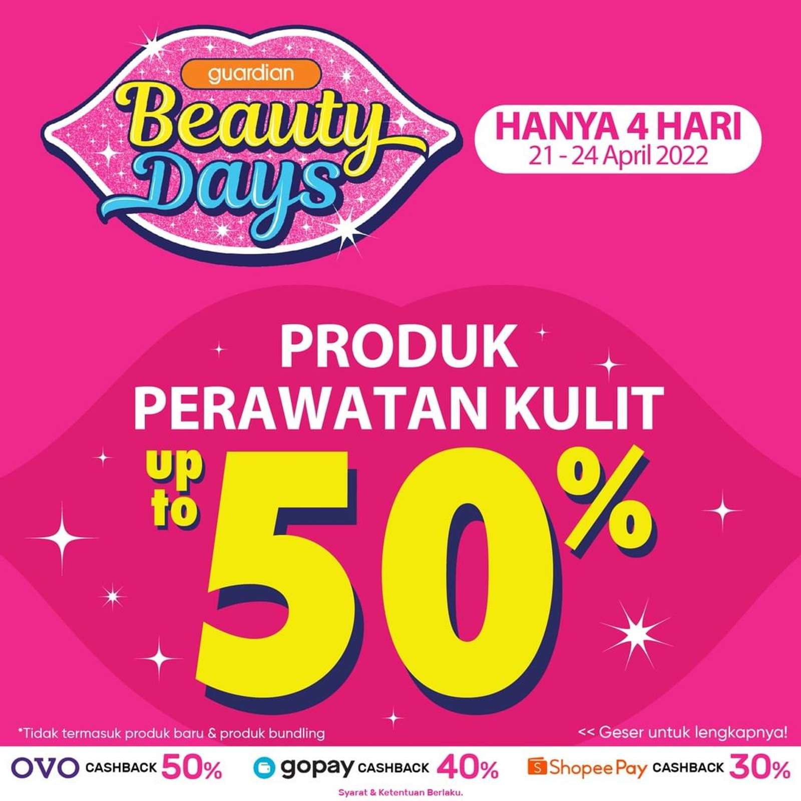 Banjir Promo Hingga Diskon 50%, Guardian Kembali Hadirkan Beauty Days 