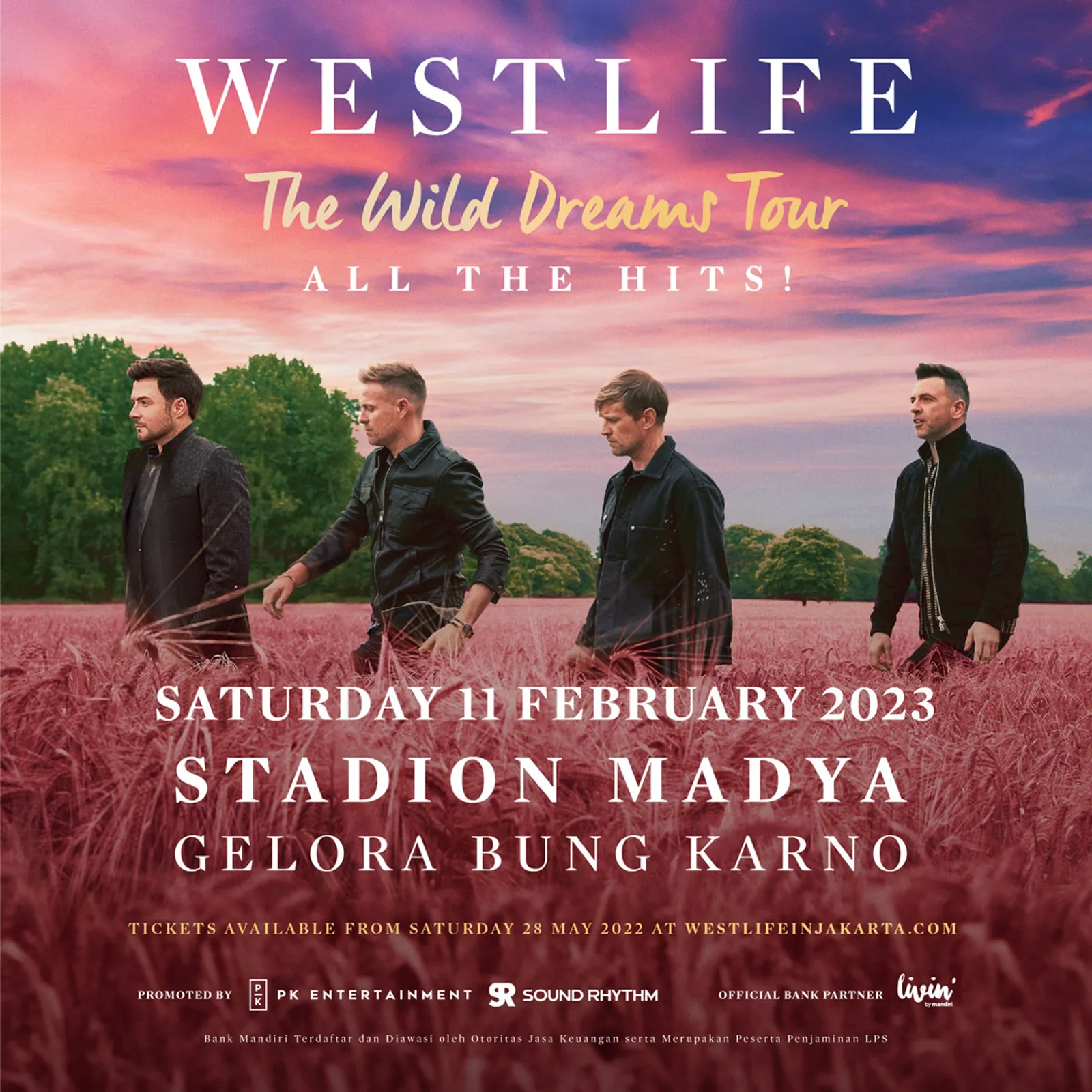 Siap Tampil di Jakarta, Fakta Konser Westlife The Wild Dreams Tour