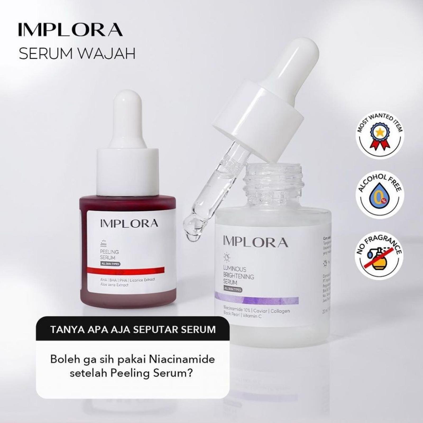 Bikin Wajah Cerah dan Bebas Jerawat, 5 Rekomendasi Peeling Serum Lokal