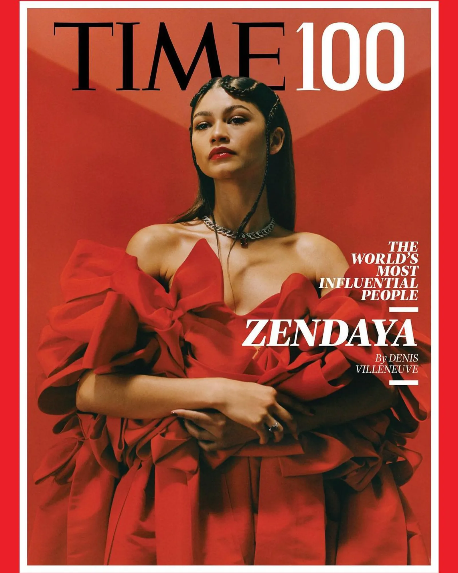Potret Zendaya dalam Daftar TIME 100 Orang Berpengaruh di 2022