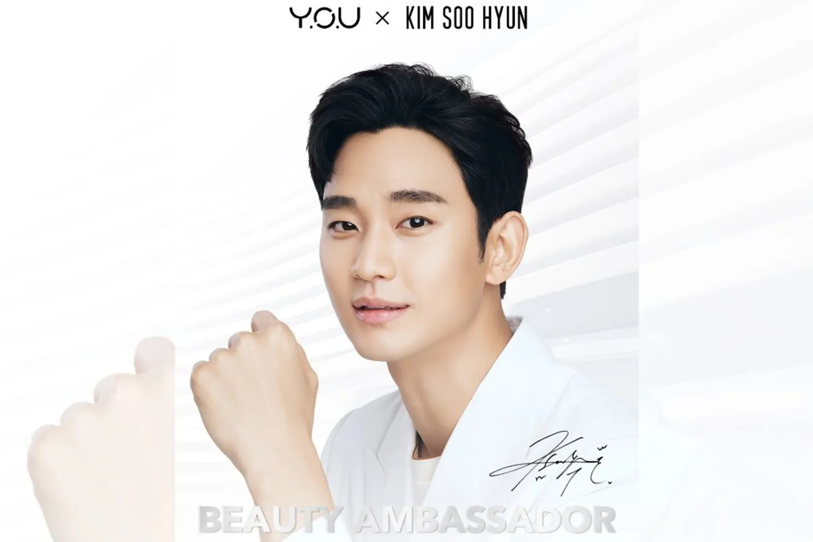 Kejutan! Y.O.U Beauty Gaet Kim Soo Hyun Sebagai Brand Ambassador