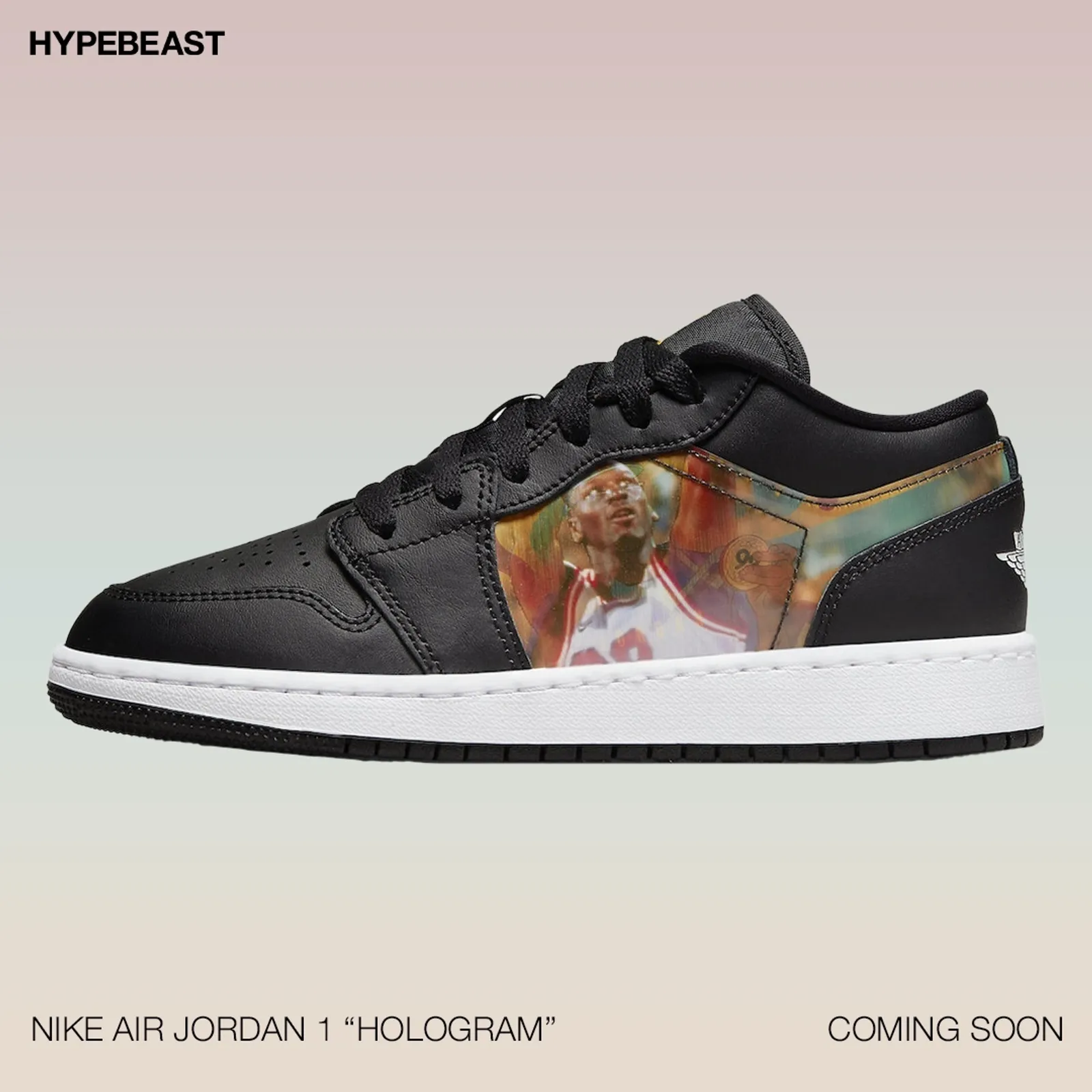 Detail Keren di Sepatu Nike Air Jordan 1 'Hologram'