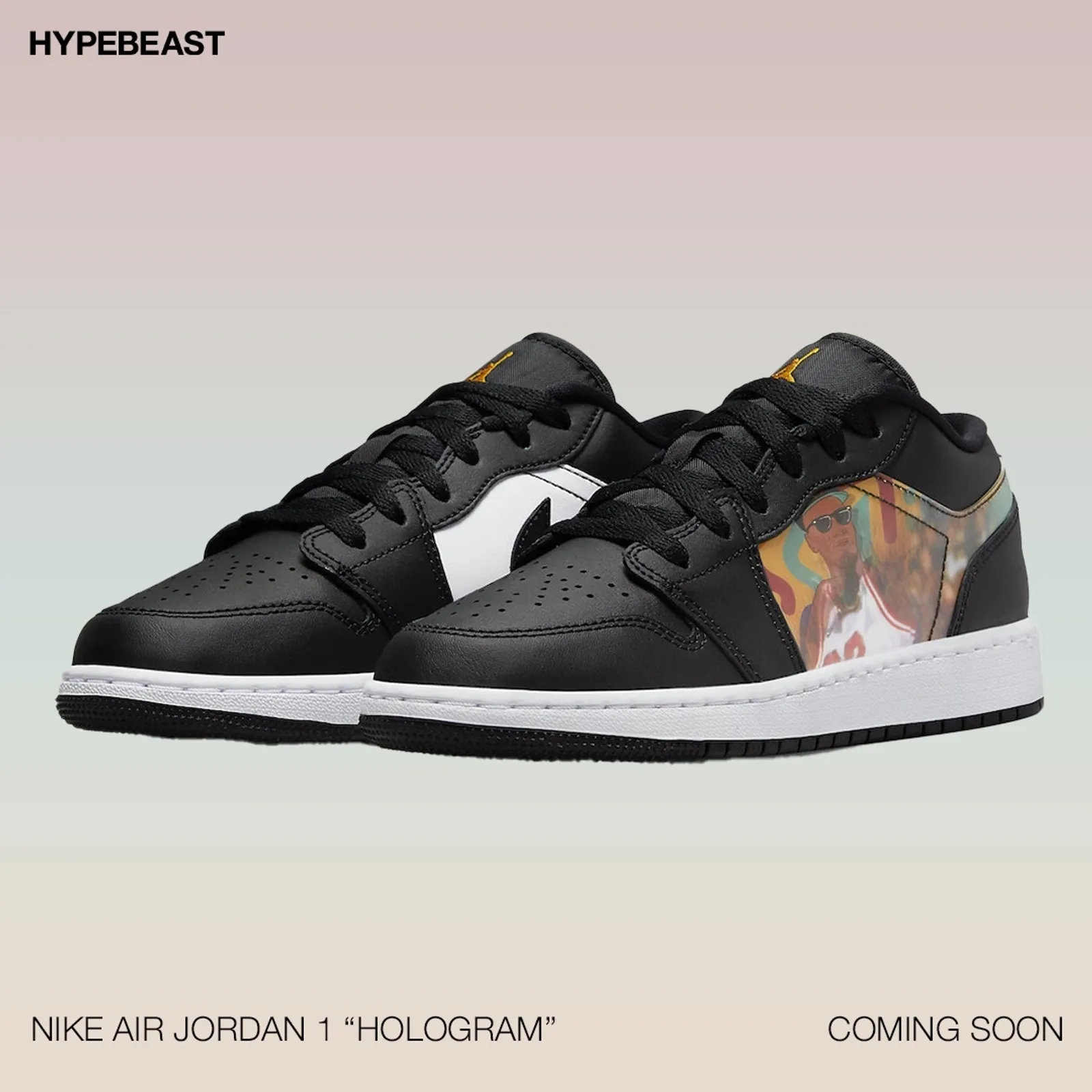 Detail Keren di Sepatu Nike Air Jordan 1 'Hologram'