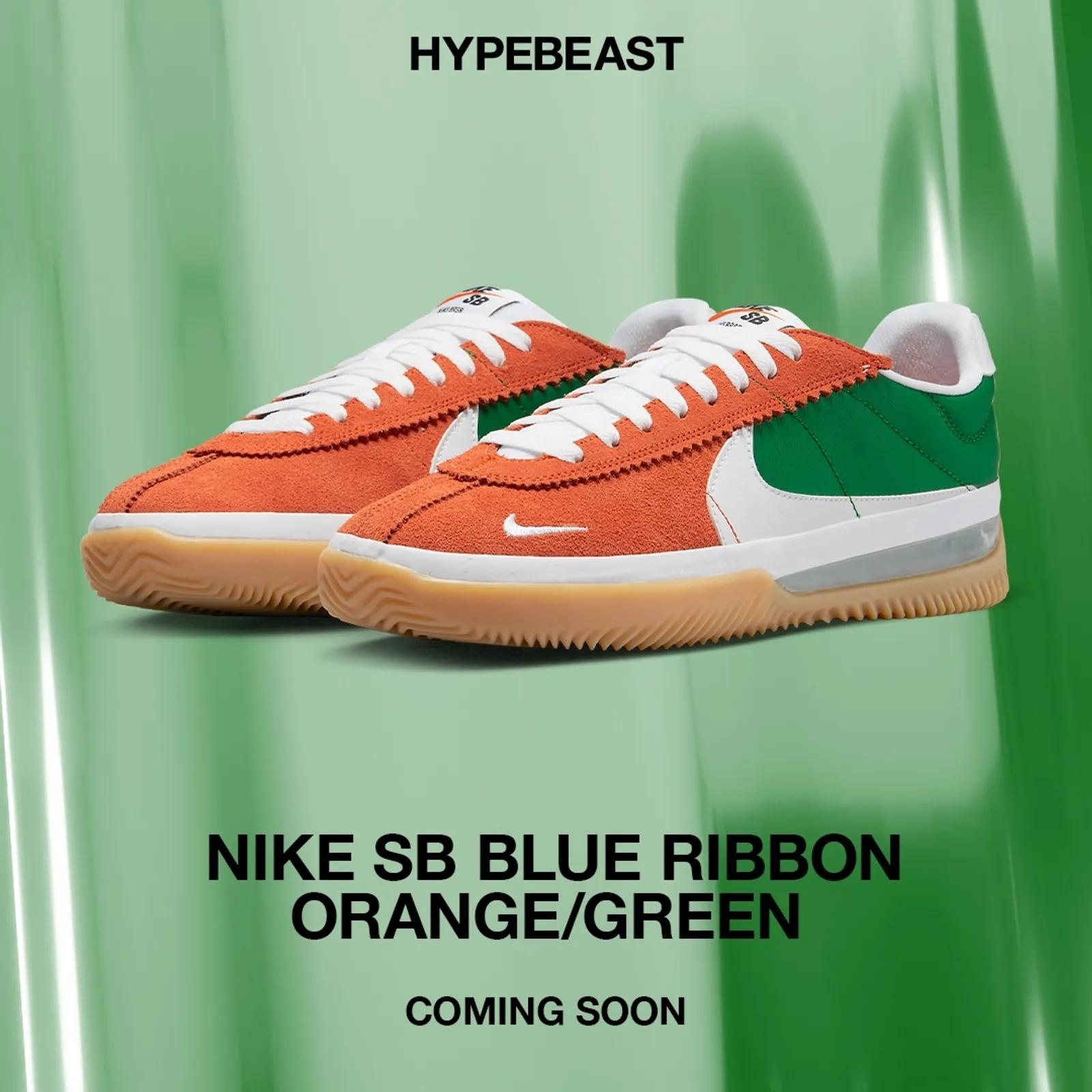 Nike SB Blue Ribbon Rilis Colorway Terbaru 'Orange Green'