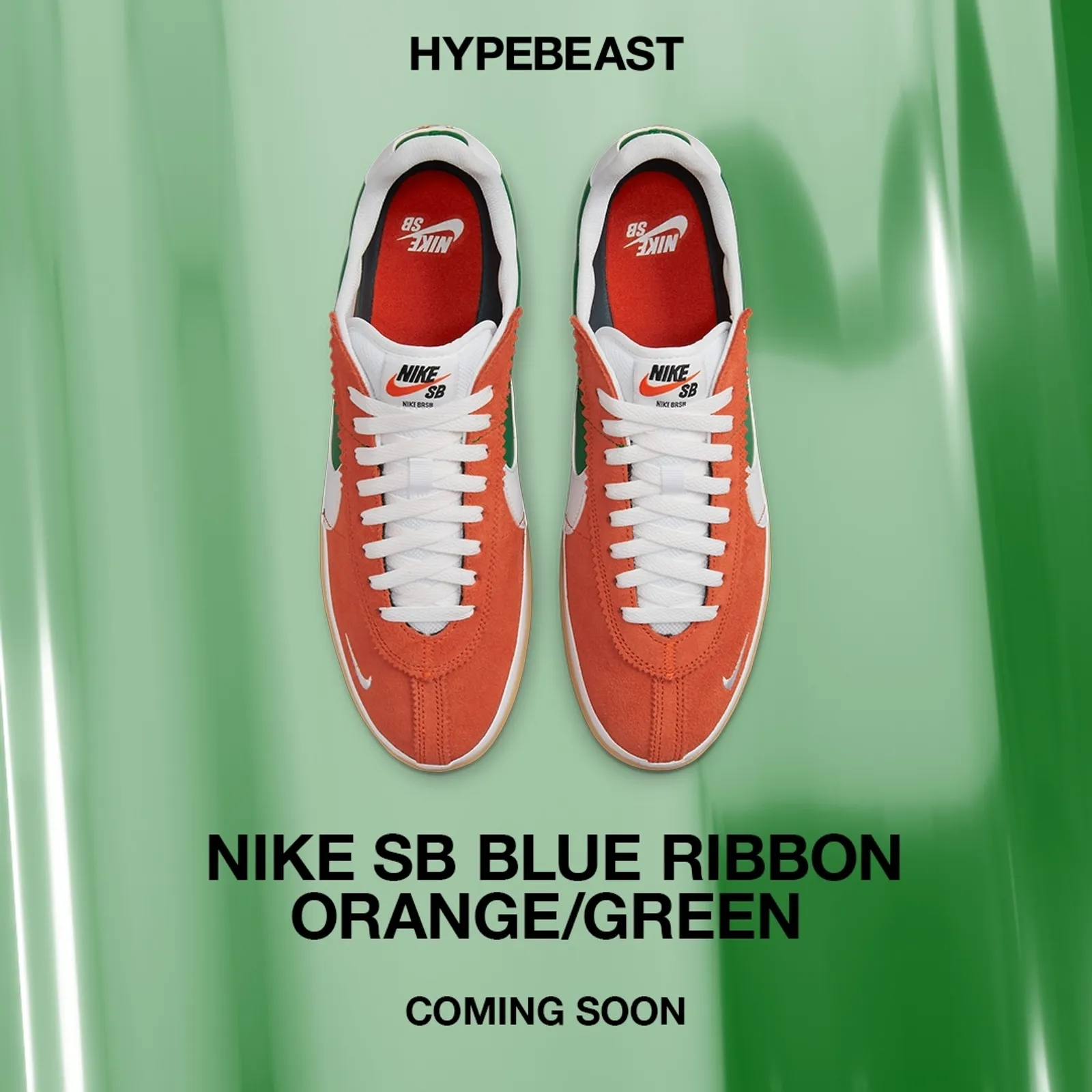Nike SB Blue Ribbon Rilis Colorway Terbaru 'Orange Green'