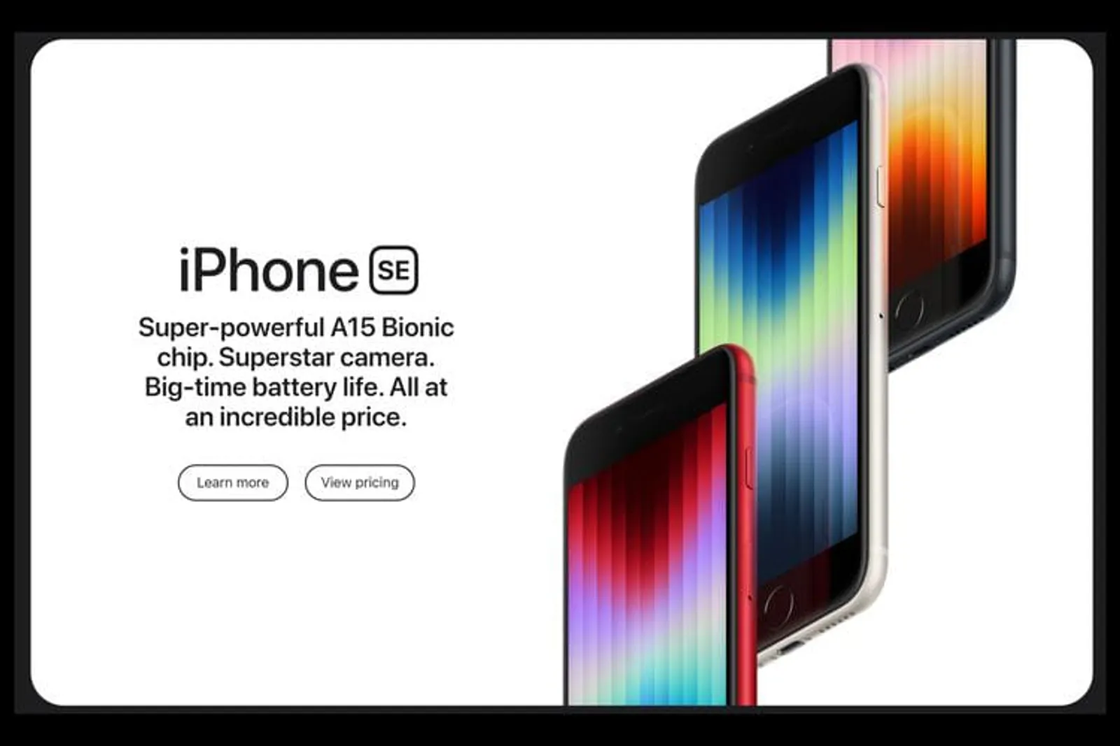 Wow! iPhone SE 2022 Hadir di Indonesia, Ini Harga dan Spesifikasinya 