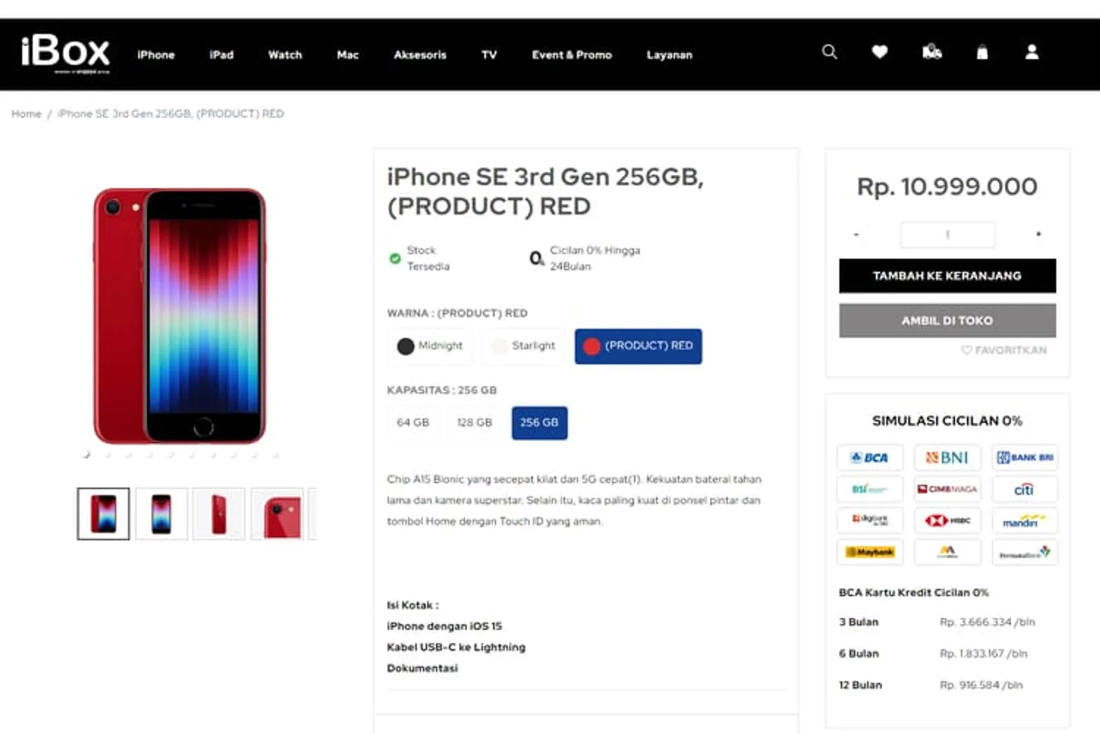 Wow! iPhone SE 2022 Hadir di Indonesia, Ini Harga dan Spesifikasinya 