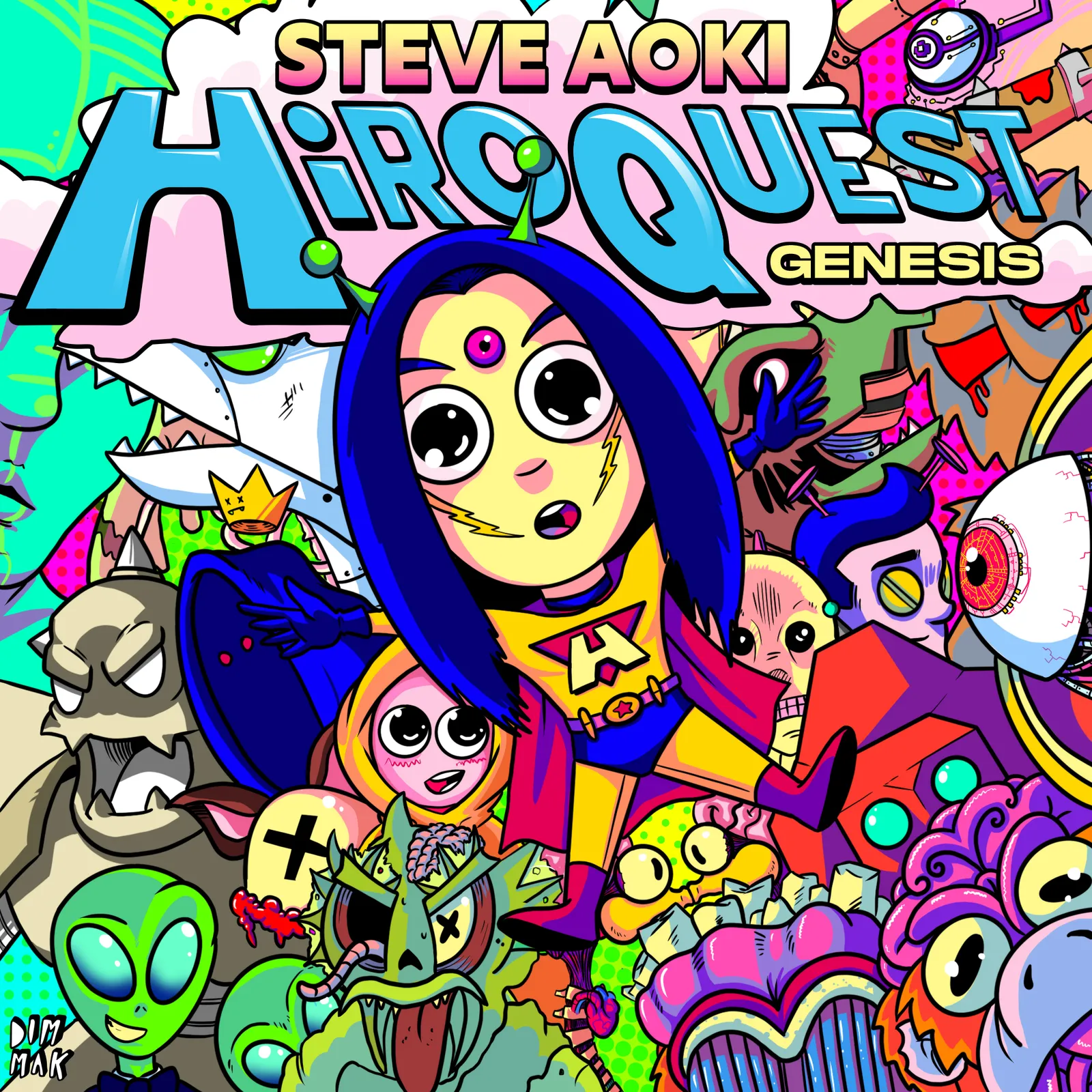 Absen Hampir 2 Tahun, Steve Aoki Rilis Album 'HiROQUEST' 