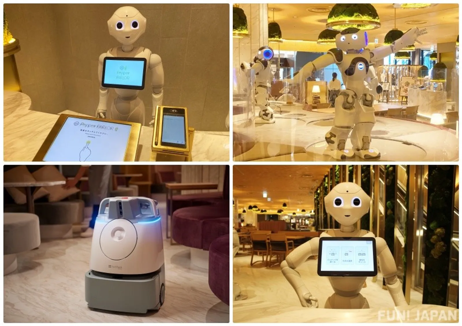 Pepper PARLOR, Kafe dengan Robot sebagai Pelayannya