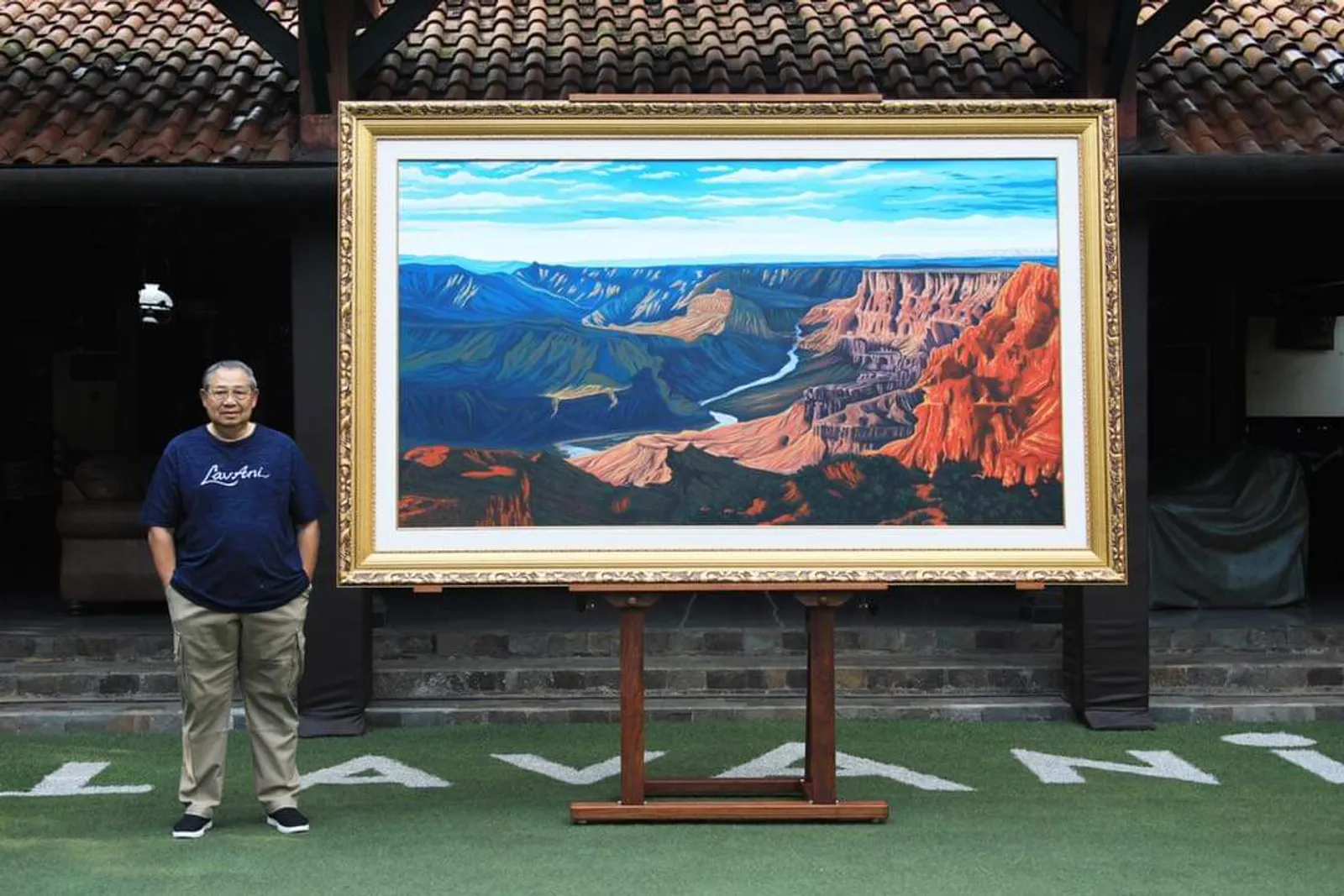 Hobi Melukis, 7 Potret Lukisan Susilo Bambang Yudhoyono dan Maknanya