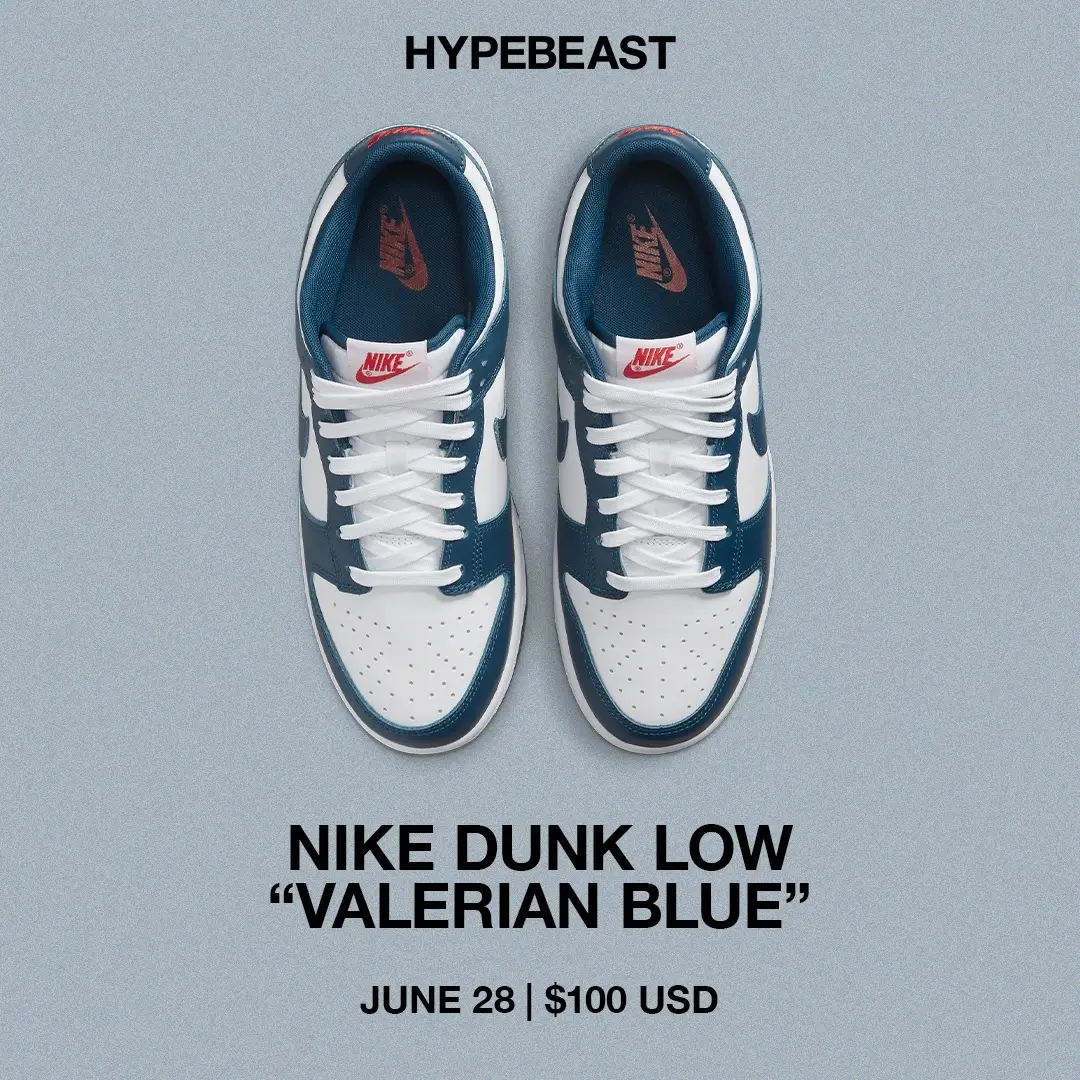 Pencinta Biru, Intip Sneaker Terbaru Nike Dunk Low Ini!