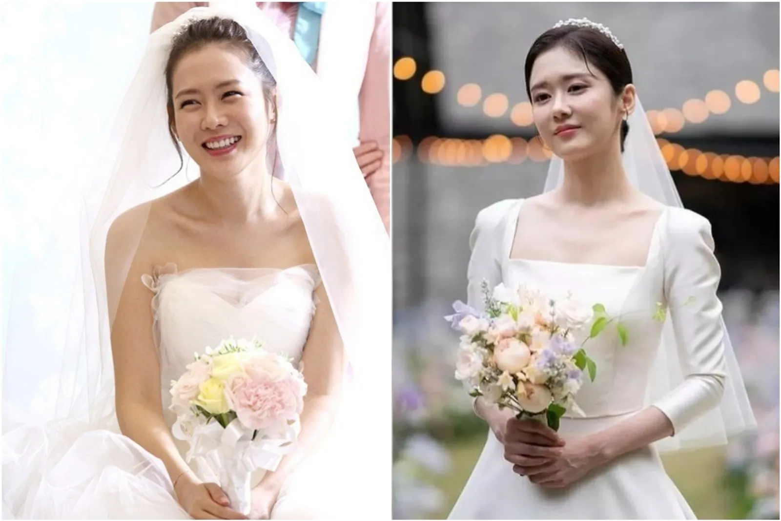 Curi Perhatian, Ini 5 Perbandingan Pernikahan Son Ye Jin vs Jang Nara