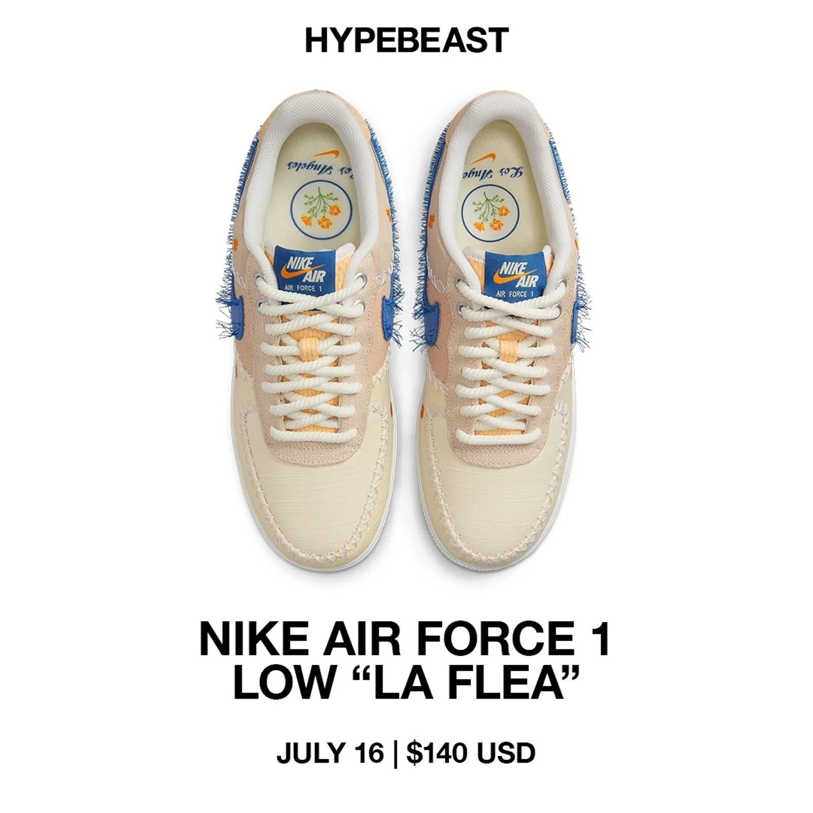 Nike Air Force 1 'LA Flea' yang Terinspirasi dari Flea Market