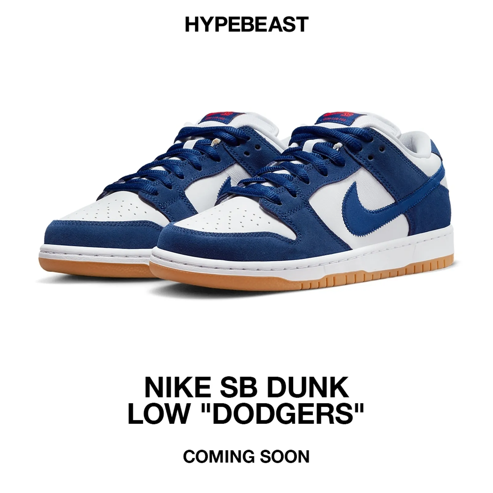 Intip Detail pada Sneaker Nike SB Dunk Low 'Dodgers'!