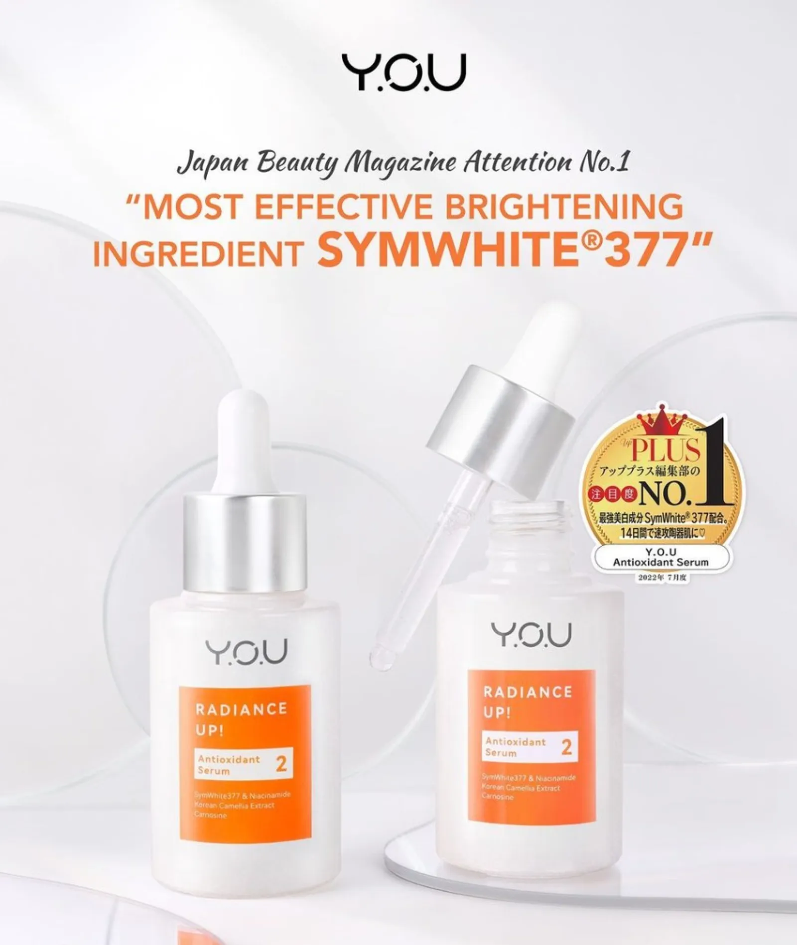 SymWhite 377 Y.O.U Radiance Up! Diulas Media Jepang, Apa Katanya?