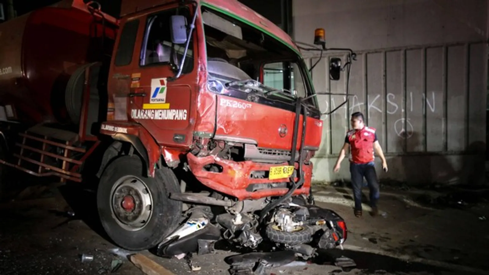 Diduga Rem Blong, Ini Kronologi Kecelakaan Maut Truk Tangki di Cibubur