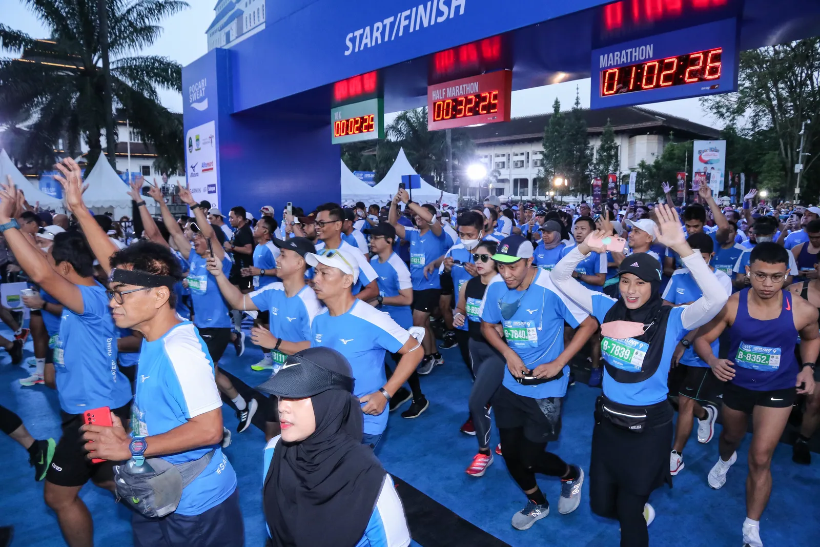 Ridwan Kamil Hingga Najwa Shihab, Intip Keseruan Pocari Sweat Run 2022