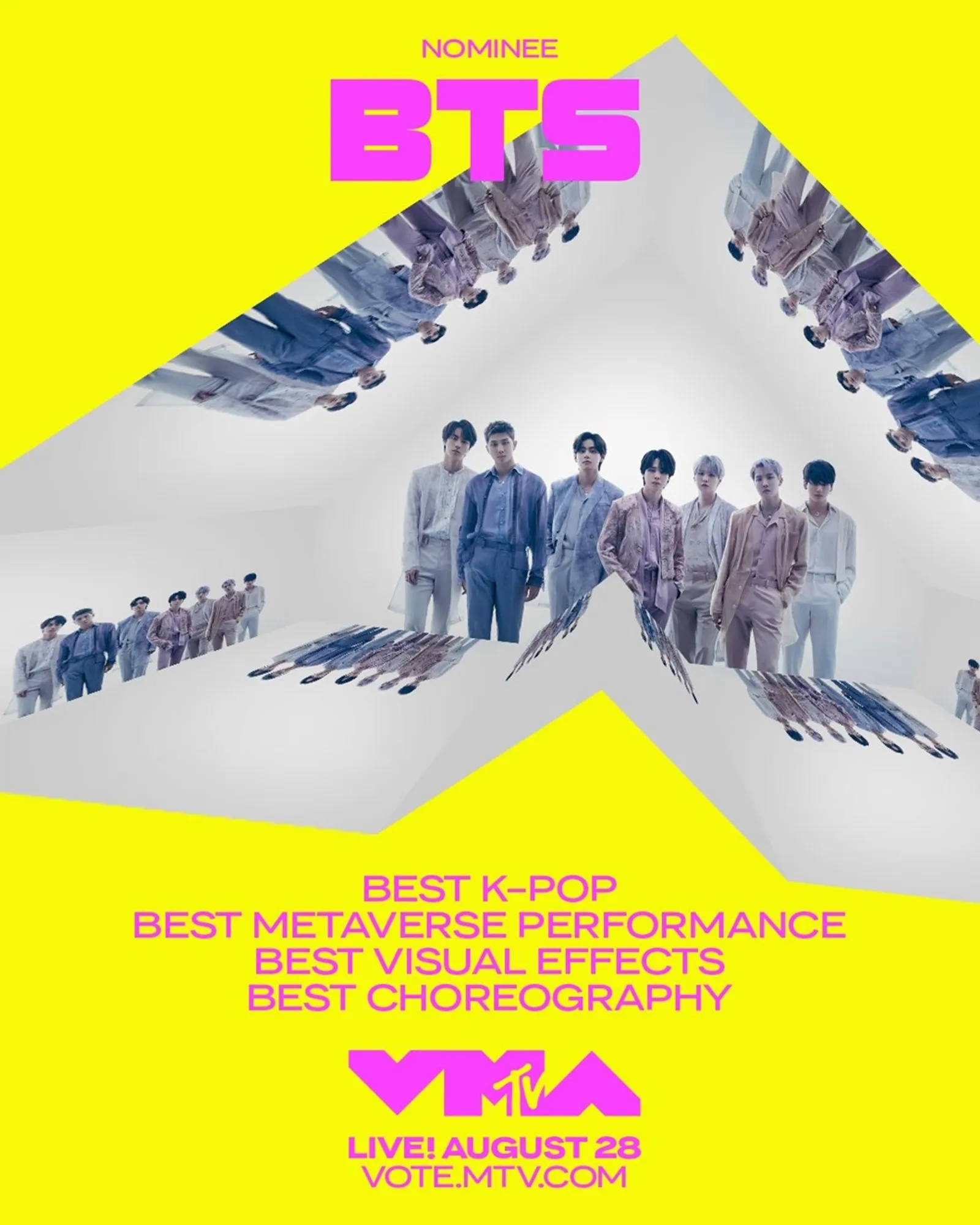 Siap Digelar, Ini Nominasi Grup K-Pop di MTV Video Music Awards 2022