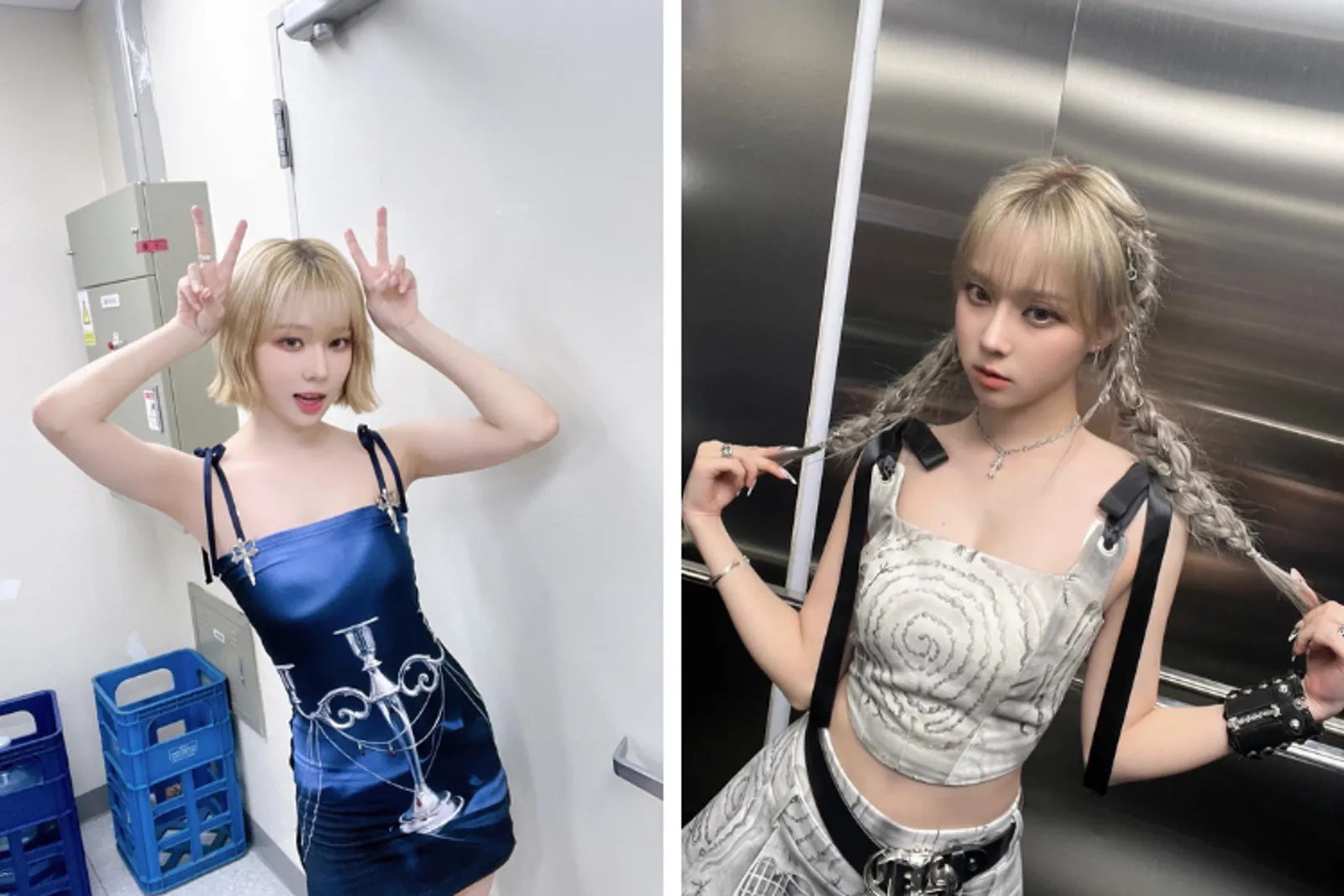 Beda Penampilan Idol Korea saat Rambut Pendek dan Panjang