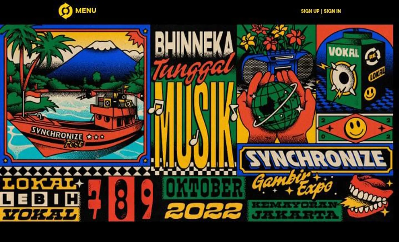 Euforia Synchronize Fest 2022, Gandeng 126 Musisi Indonesia 