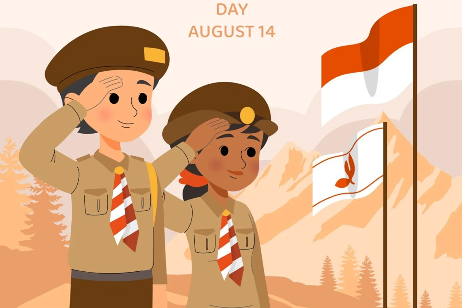 Diperingati Setiap 14 Agustus, ini Sejarah Singkat Pramuka Indonesia