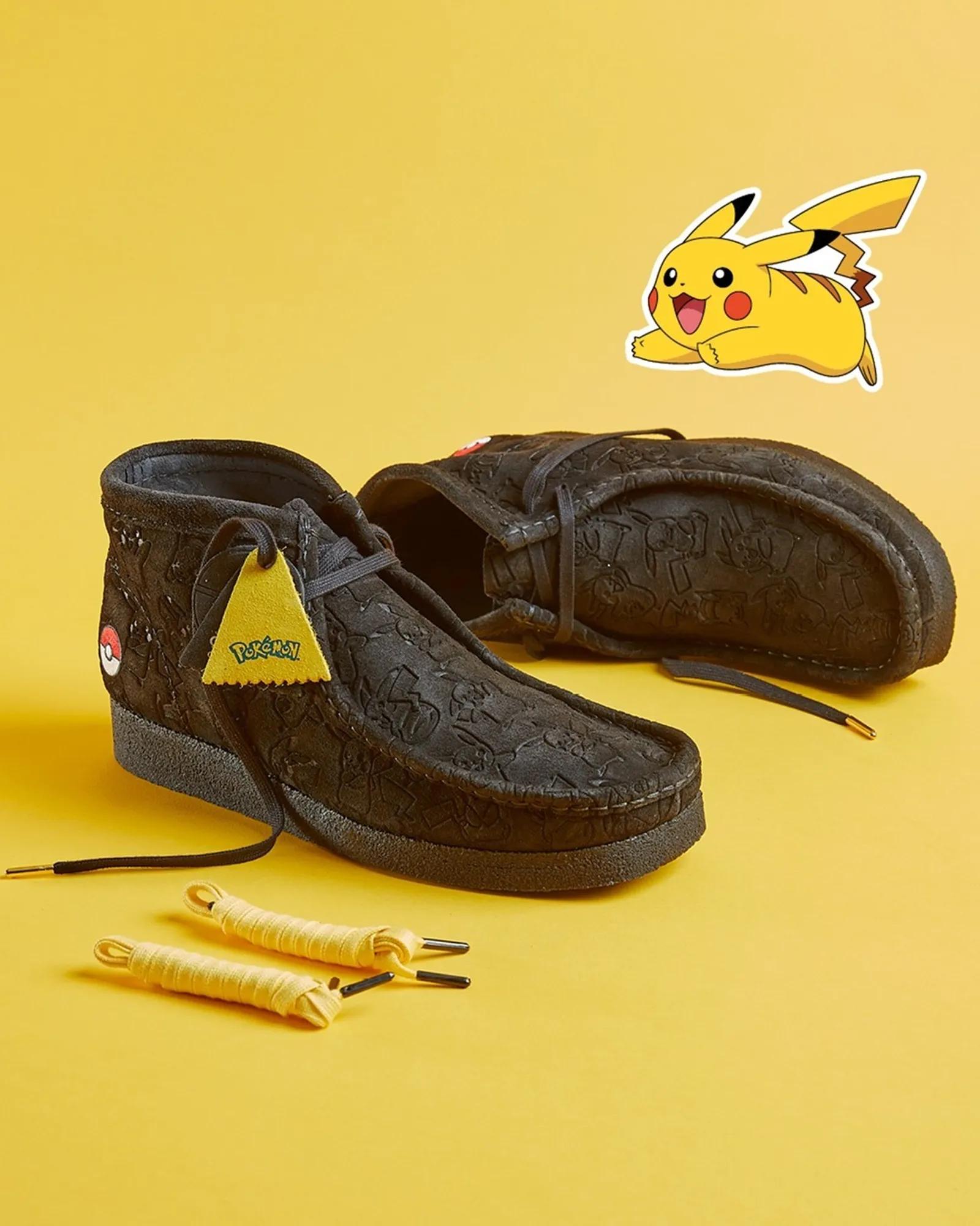 Gemasnya Sepatu Clarks Terbaru dengan Detail Pikachu!