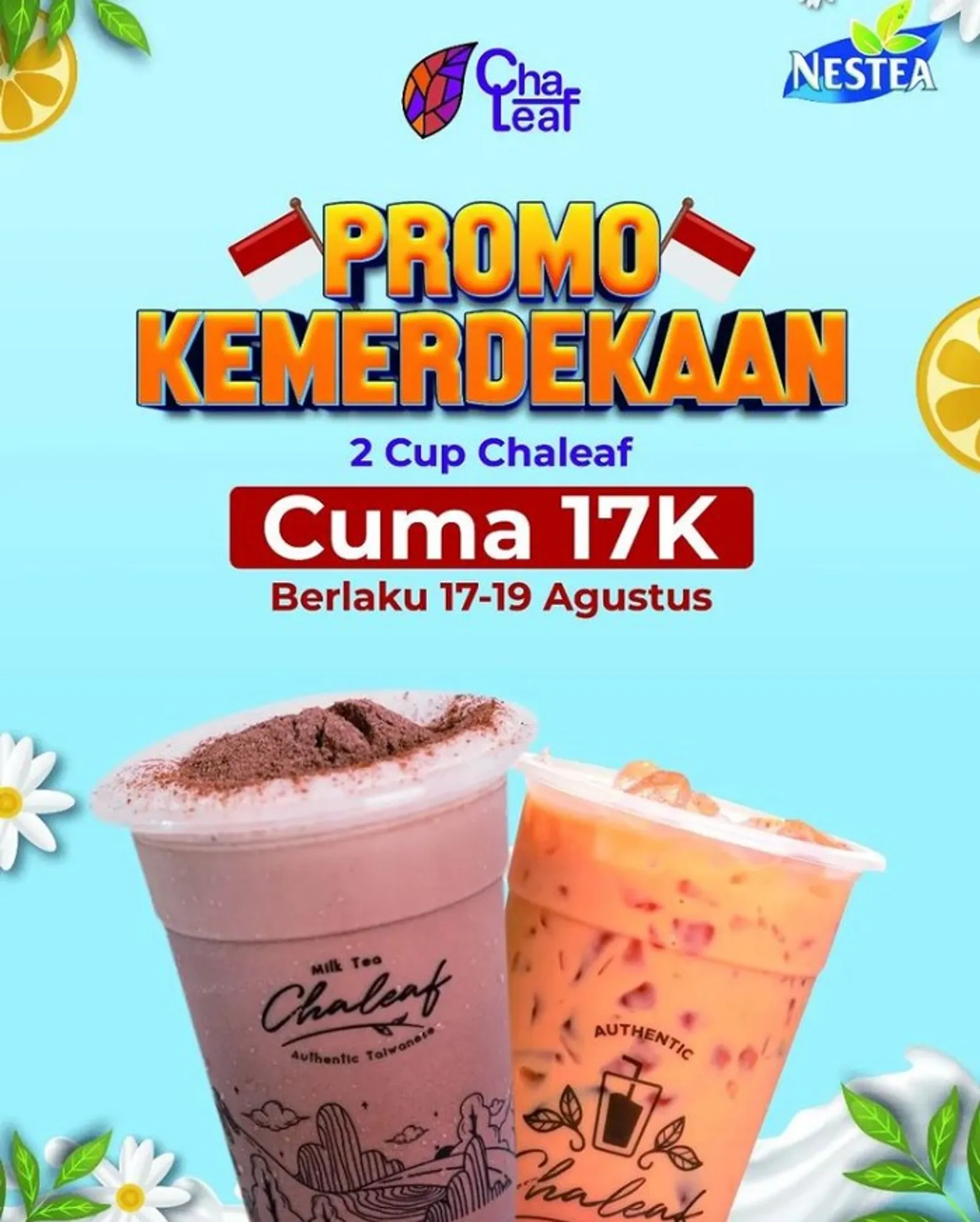 41 Promo 17 Agustus 2022, Makanan dan Minuman Diskon Besar!