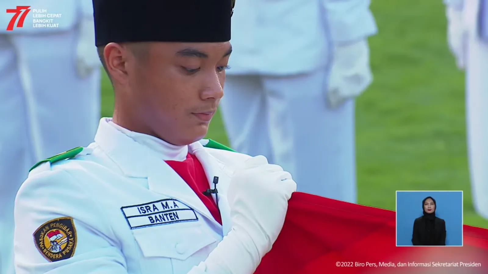 Profil Petugas Upacara Penurunan Bendera di Istana Merdeka 2022 