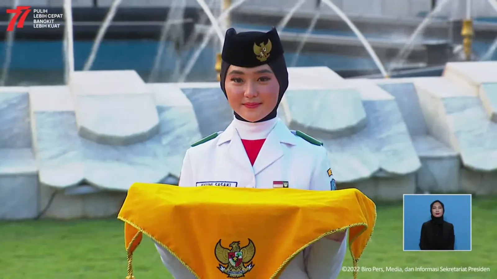 Profil Petugas Upacara Penurunan Bendera di Istana Merdeka 2022 
