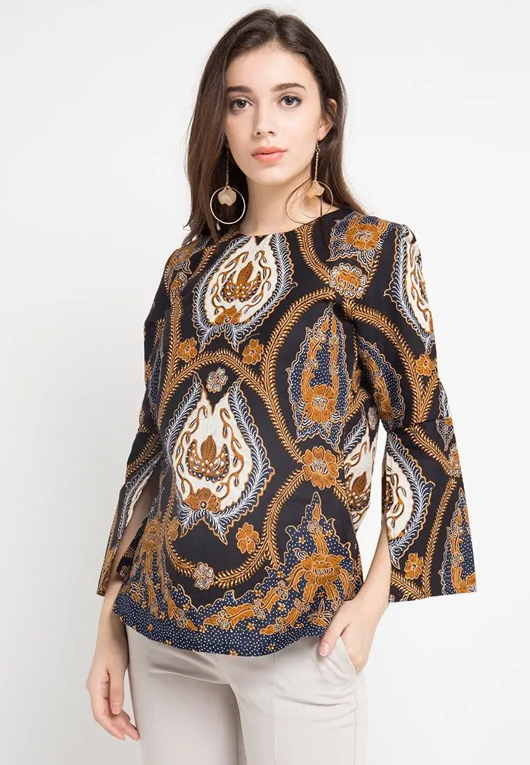 10 Model Baju Batik untuk Orang Gemuk agar Terlihat Langsing