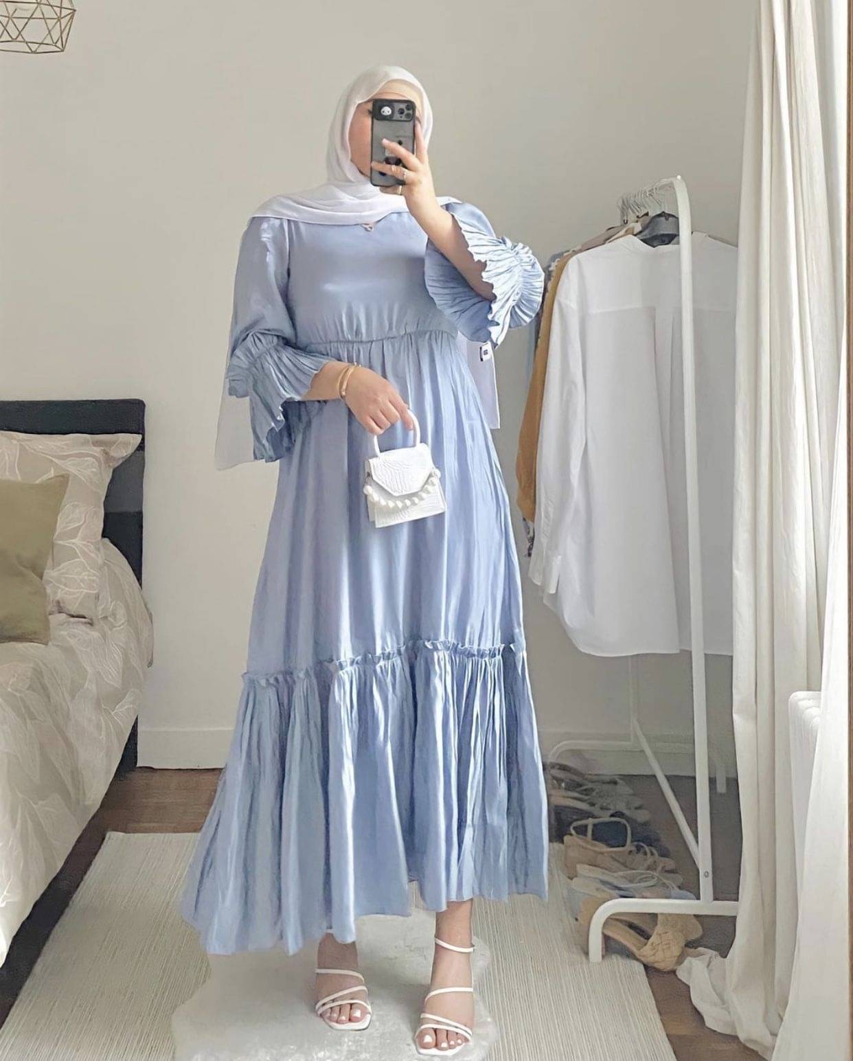 15 Model Baju Gamis Untuk Orang Gemuk Agar Terlihat Langsing