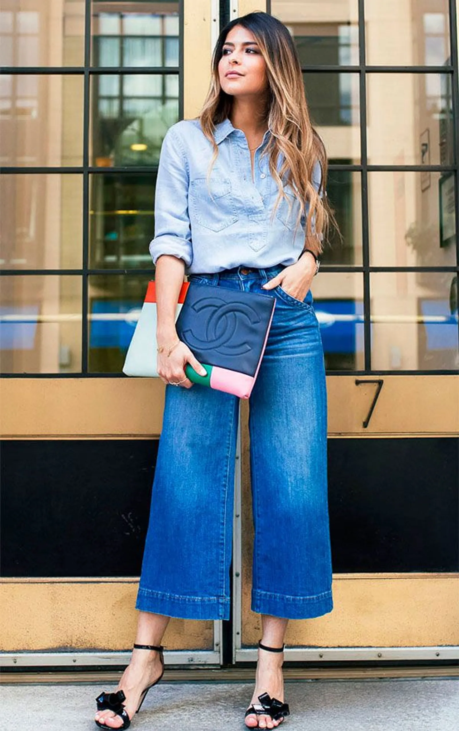 11 OOTD Kulot Jeans Terbaru, Inspirasi Tampil Fashionable!