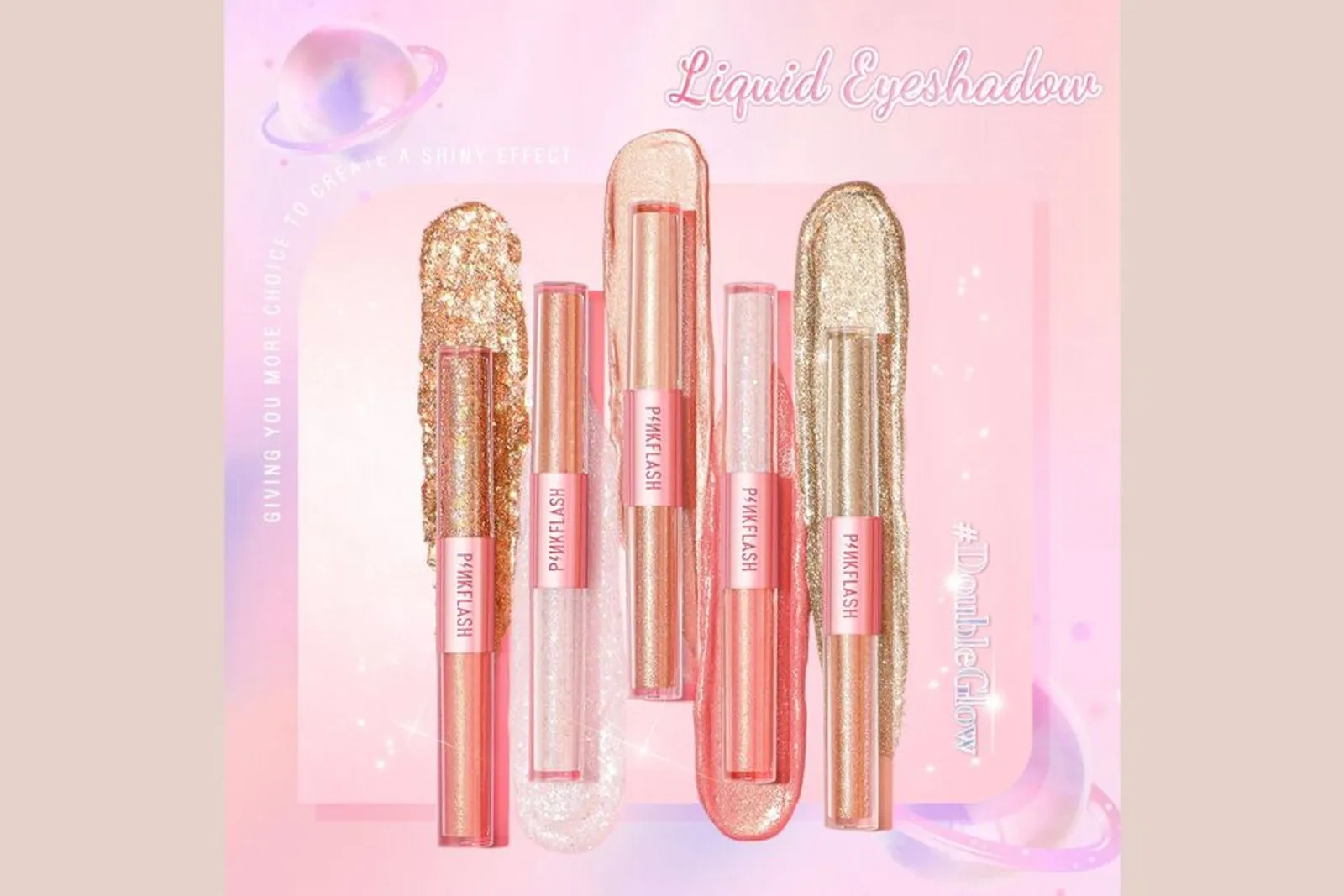 7 Rekomendasi Liquid Glitter Eyeshadow, Bikin Mata Kian Bersinar! 