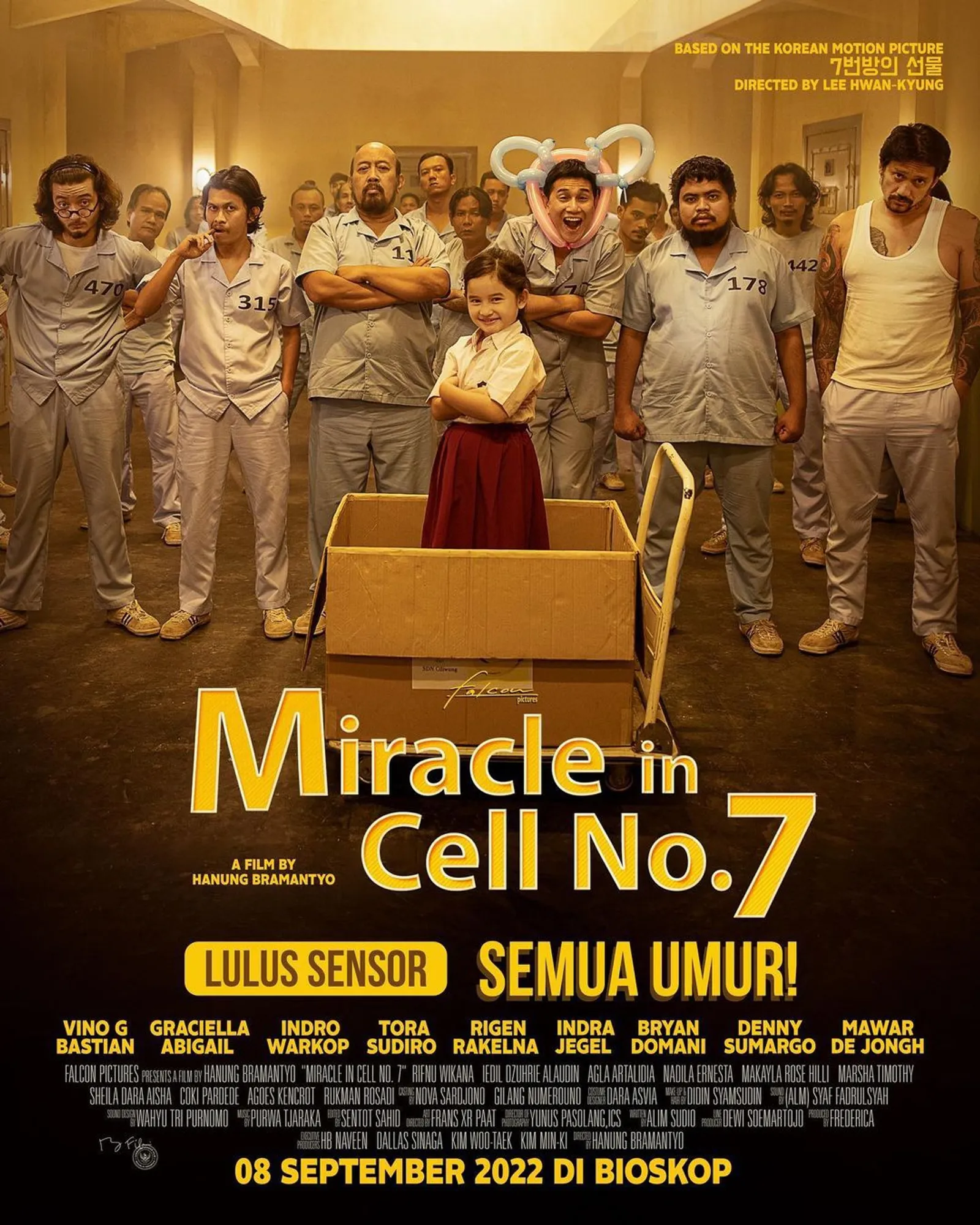 Menilik Pemeran Utama 'Miracle in Cell No. 7', Profil Vino G. Bastian