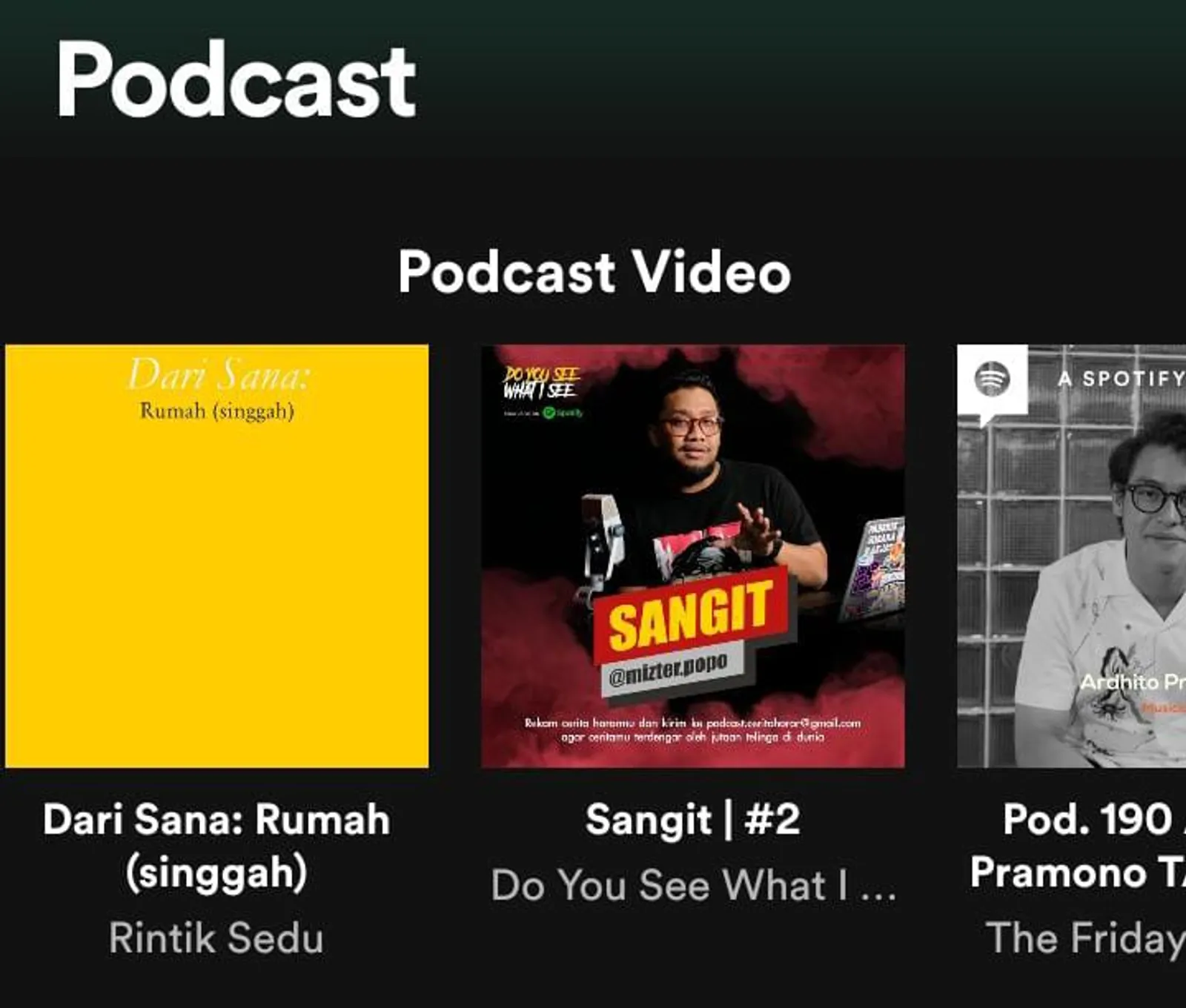 New Video Podcast Spotify, Gandeng Awkarin Hingga Komedian Mak Beti