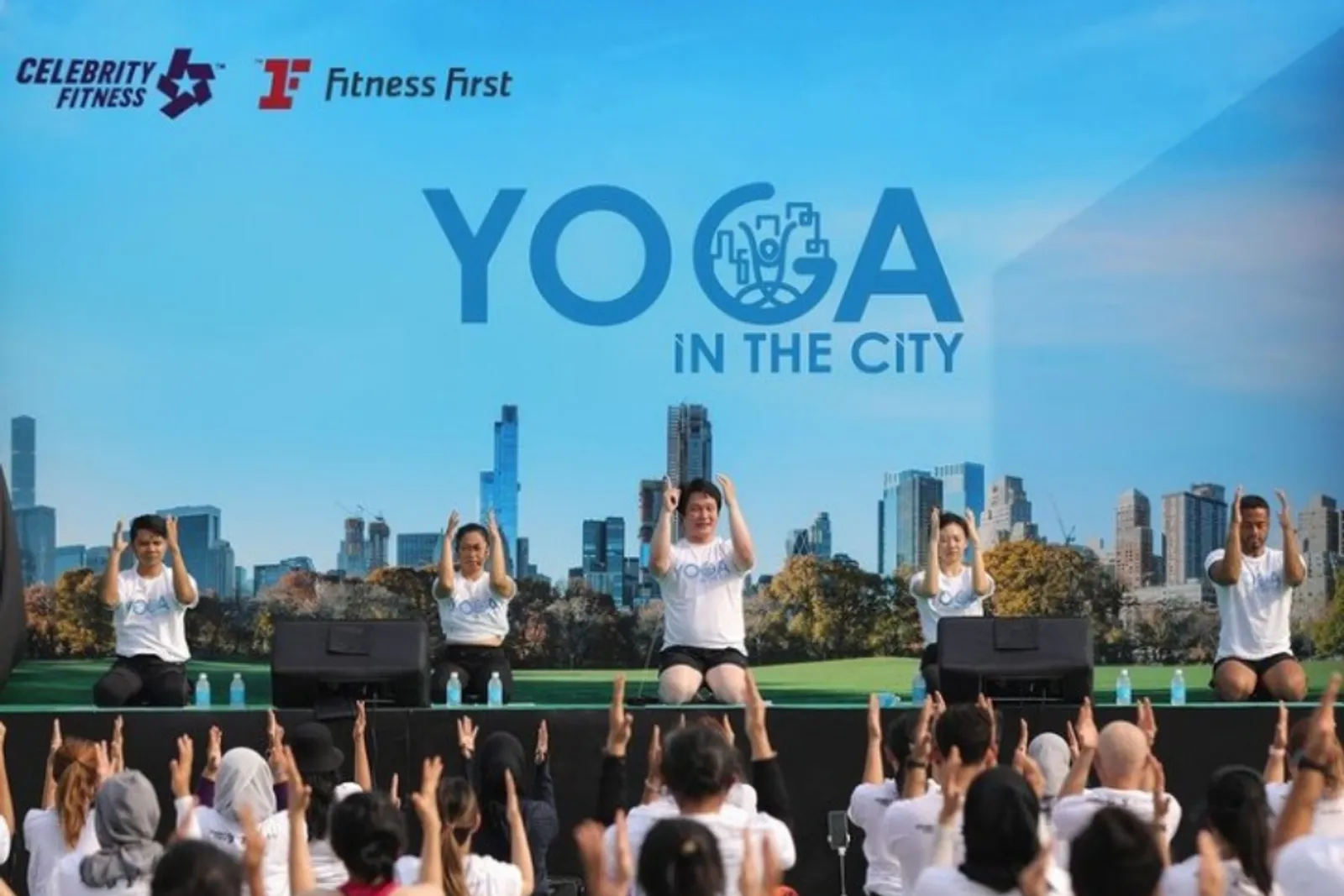 Perdana! Yoga in the City Meriahkan World Wellness Weekend 2022