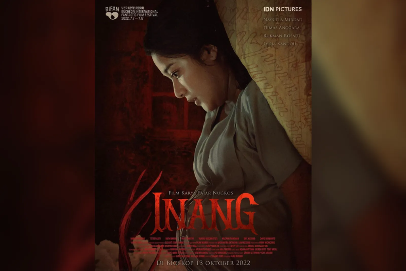 Debut di Film 'Inang', Naysilla Mirdad Bagikan Cerita Selama Syuting