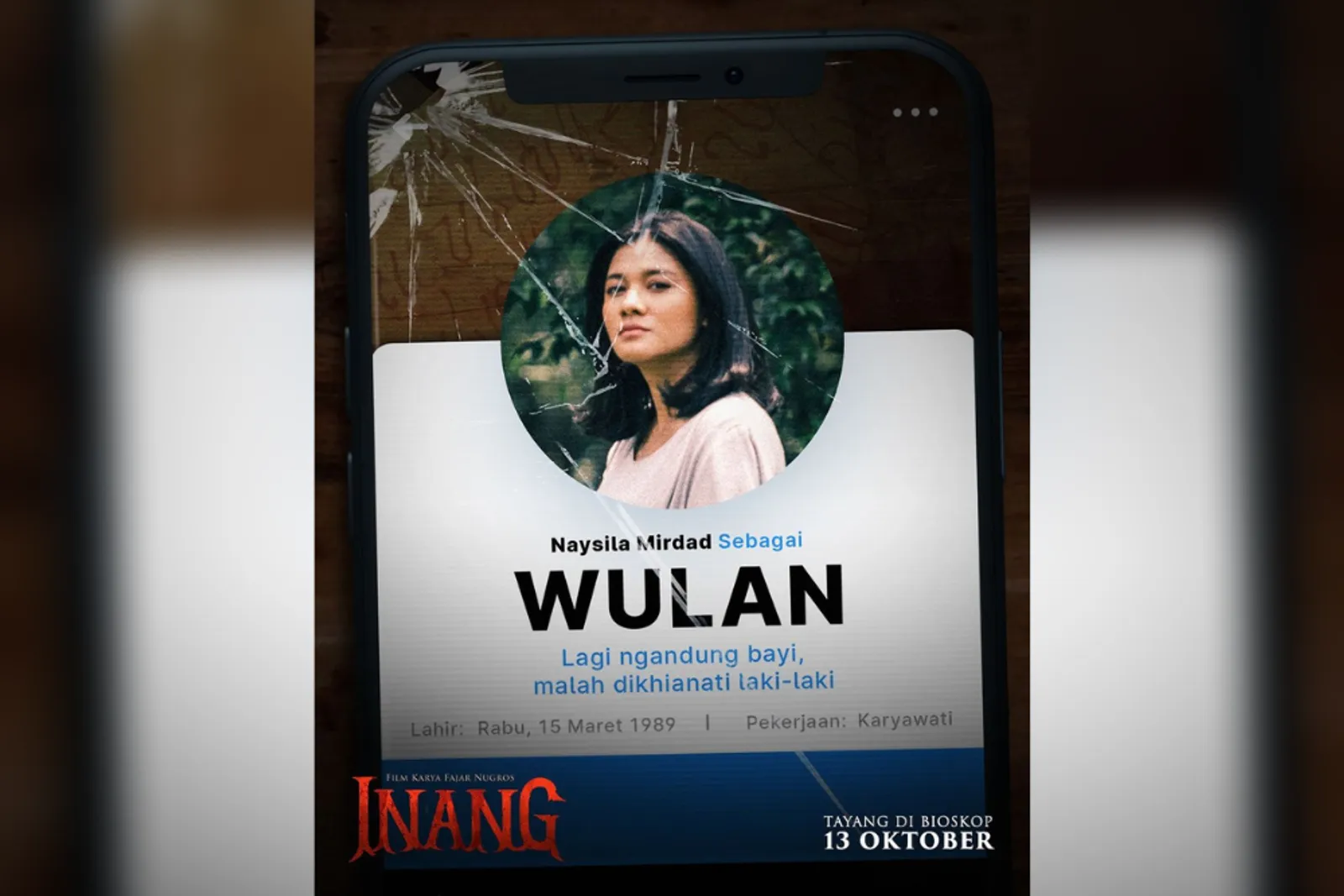 Debut di Film 'Inang', Naysilla Mirdad Bagikan Cerita Selama Syuting