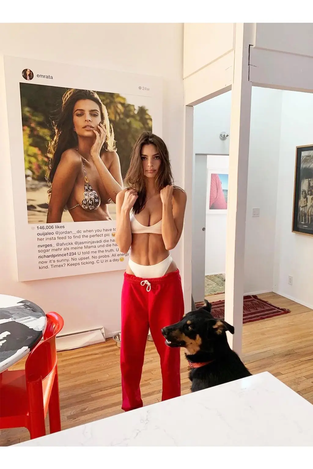 Intip Detail Rumah Emily Ratajkowski yang Akan Dijual 