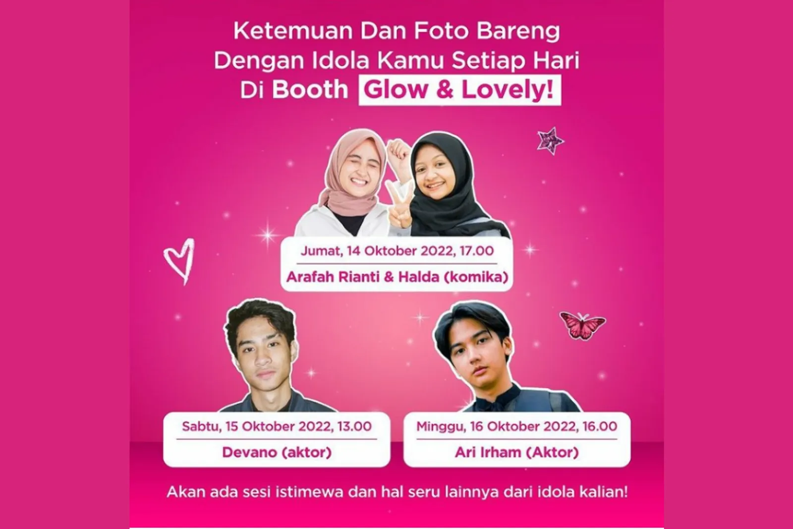 #BFA2022: Glow & Lovely Kasih Banyak Promo Menarik di BeautyFest Asia