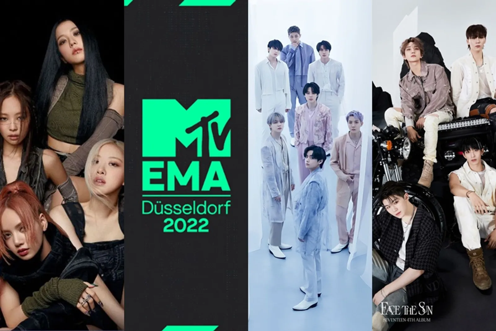 Daftar Nominasi MTV EMAs 2022: BTS, BLACKPINK, & SEVENTEEN Mendominasi