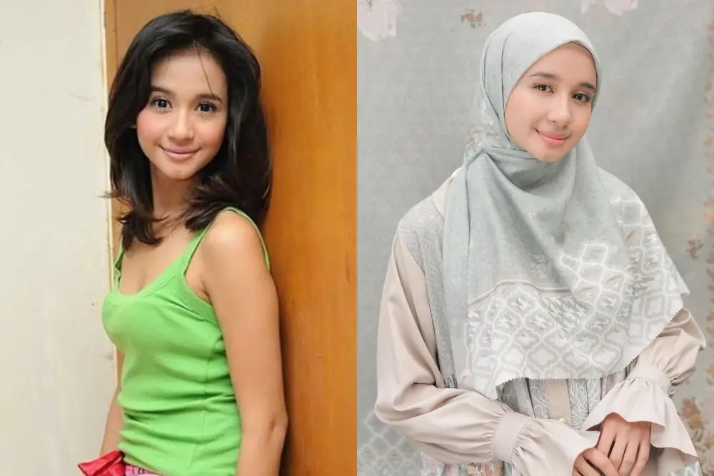 Potret Dulu dan Kini Seleb Hijab Berstatus Janda, Pangling! 