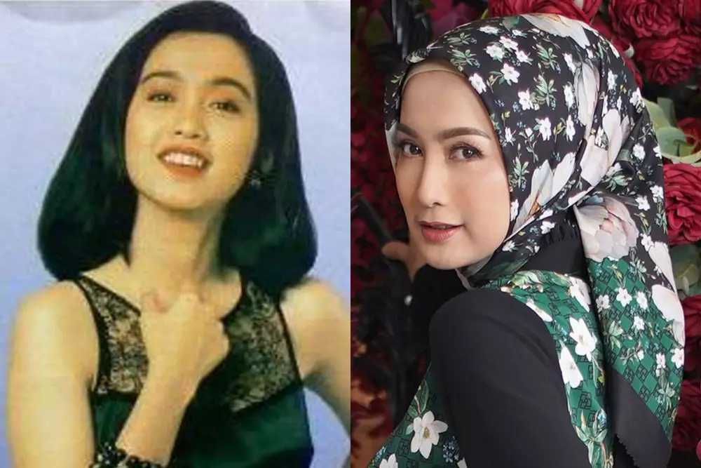 Potret Dulu dan Kini Seleb Hijab Berstatus Janda, Pangling! 