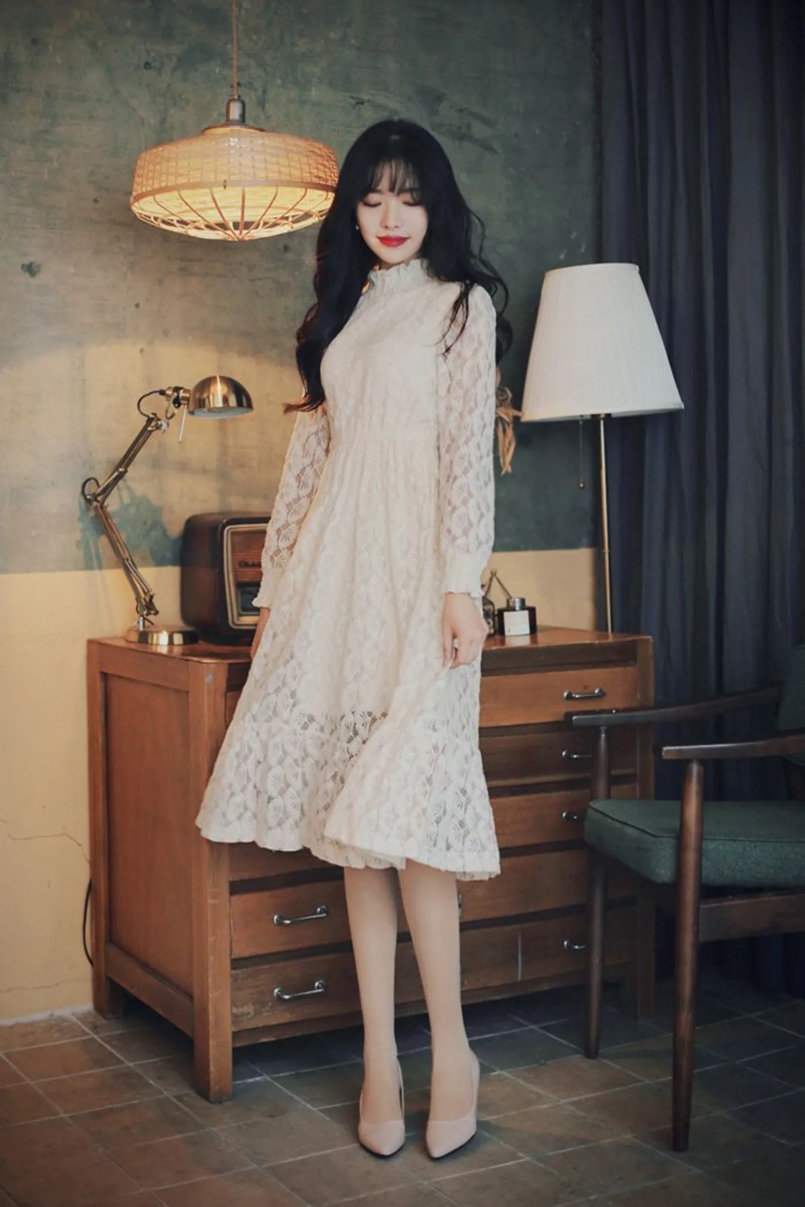 11 Gaun Pesta Korea Modern yang Anggun dan Fashionable