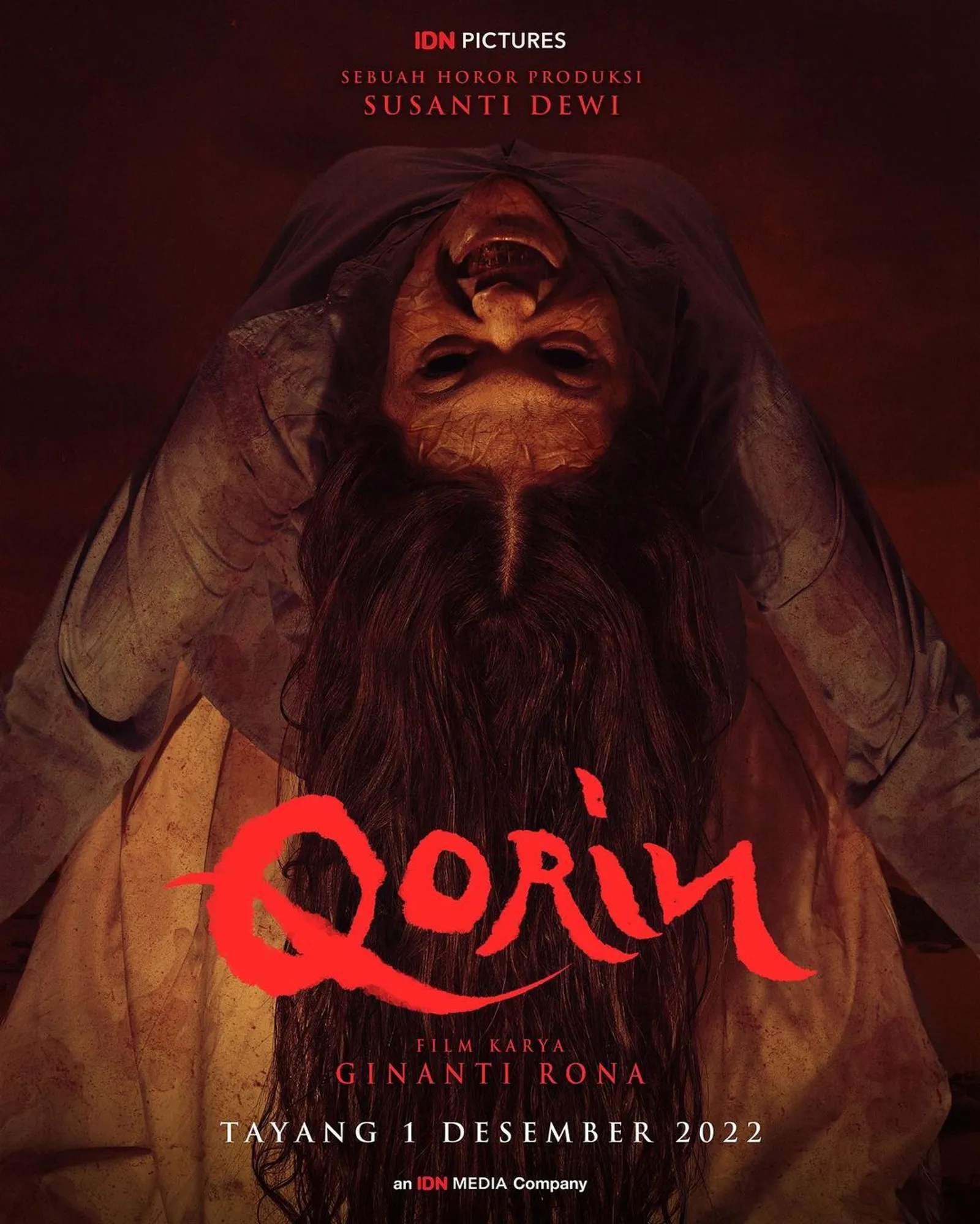 Trailer 'Qorin', Gambaran Sosok Jin yang Melekat dalam Diri Manusia