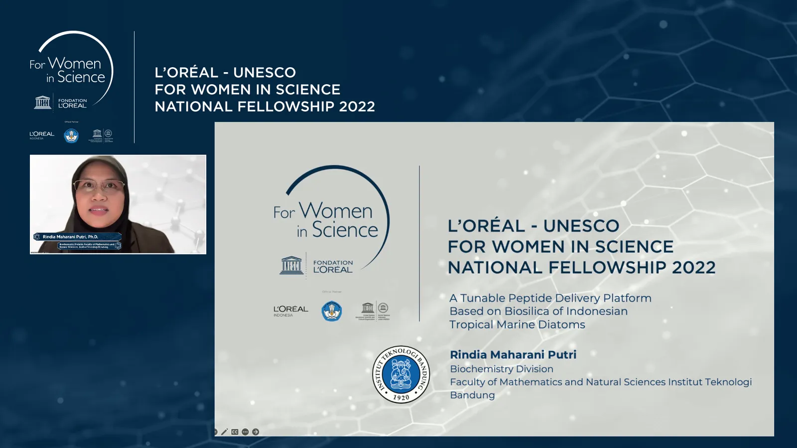 L'Oreal-UNESCO Beri Penghargaan Kepada 4 Peneliti Perempuan Indonesia