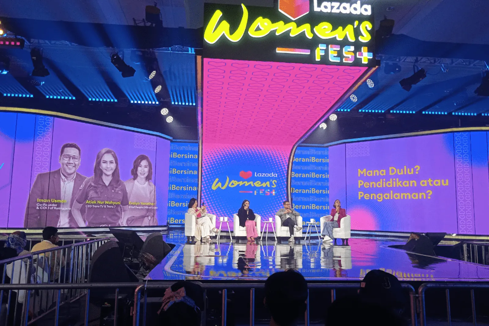 Lazada Women's Fest Day 2: Suguhan Ilmu Inspiratif dan Musik yang Seru