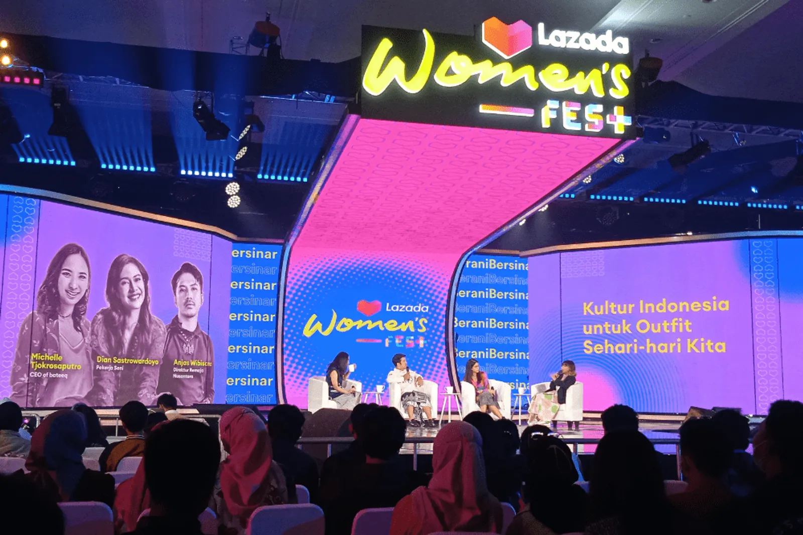 Lazada Women's Fest Day 2: Suguhan Ilmu Inspiratif dan Musik yang Seru