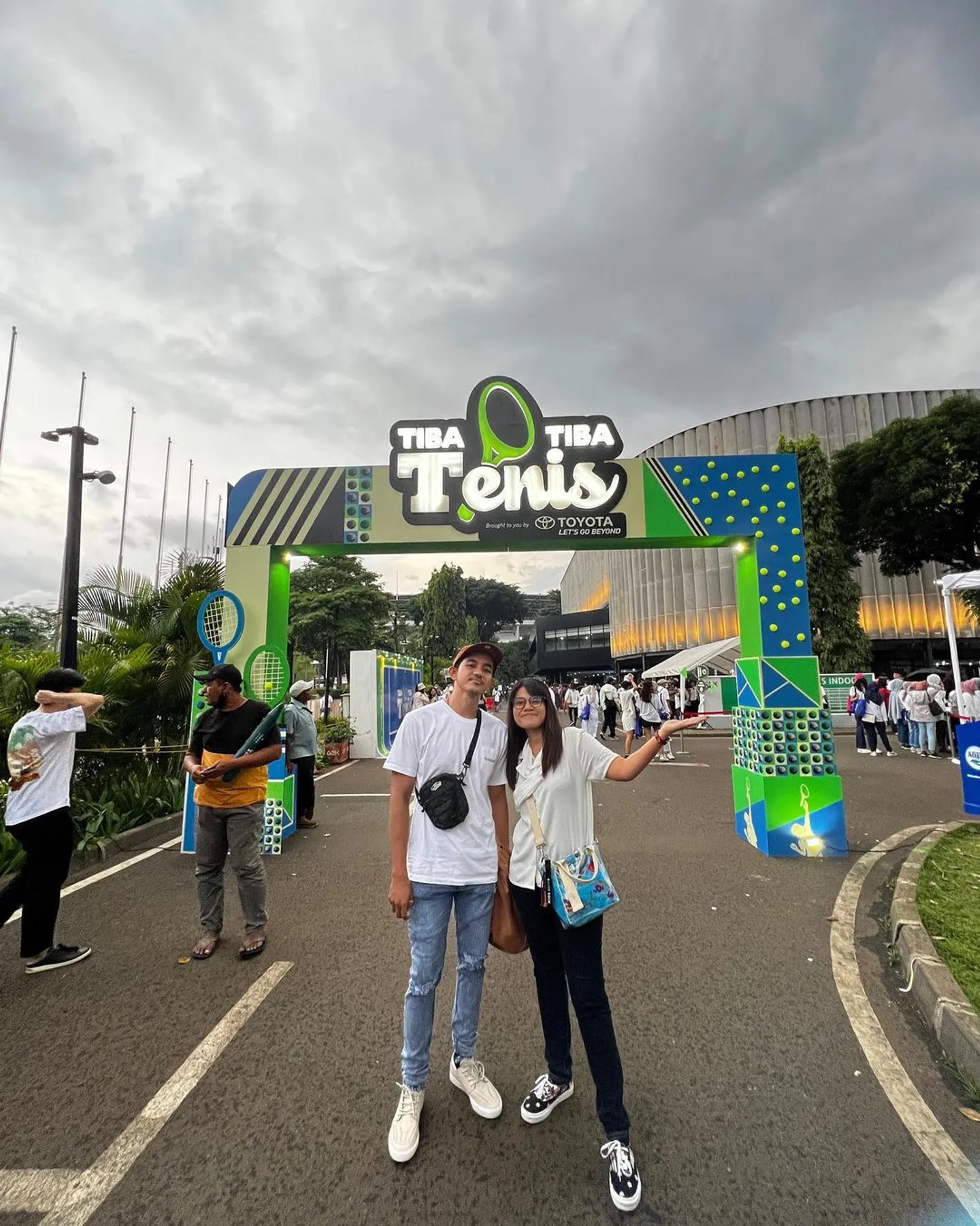 Papa Raffi Juara, Ini Potret Keseruan Tiba-Tiba Tenis by Vindes Sport