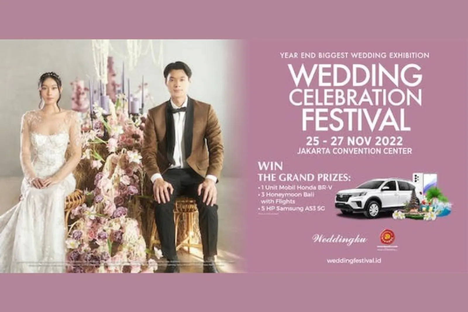 Temukan Vendor Pernikahan Impian di Wedding Celebration Festival 2022